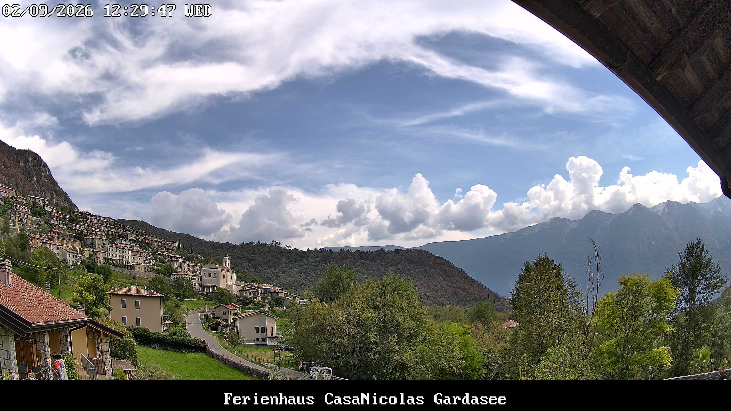 Archived image Webcam Tremosine Sul Garda, Villa, Lake Garda