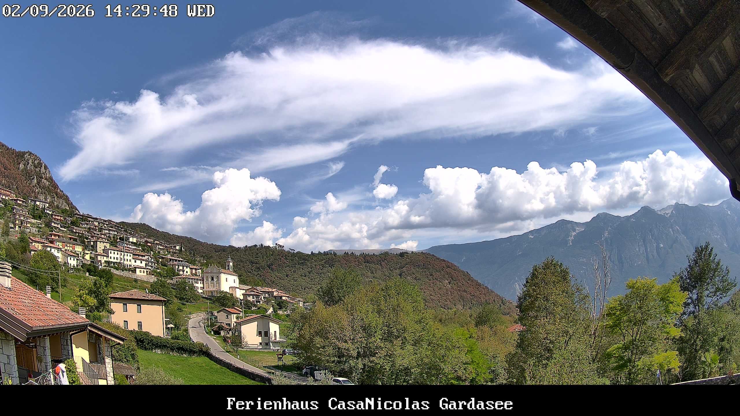 Archived image Webcam Tremosine Sul Garda, Villa, Lake Garda
