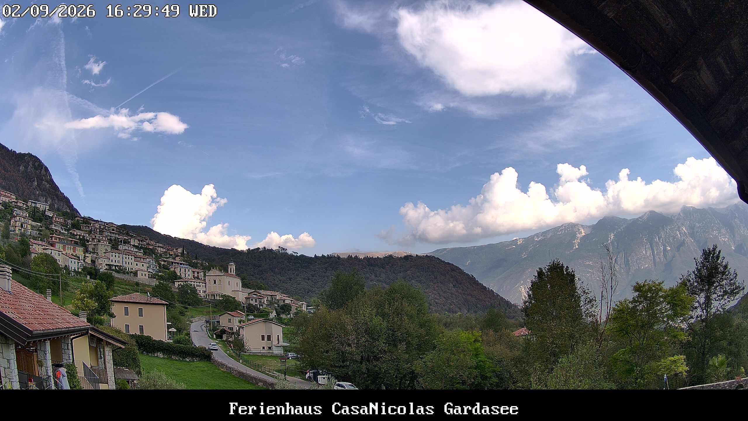 Archived image Webcam Tremosine Sul Garda, Villa, Lake Garda
