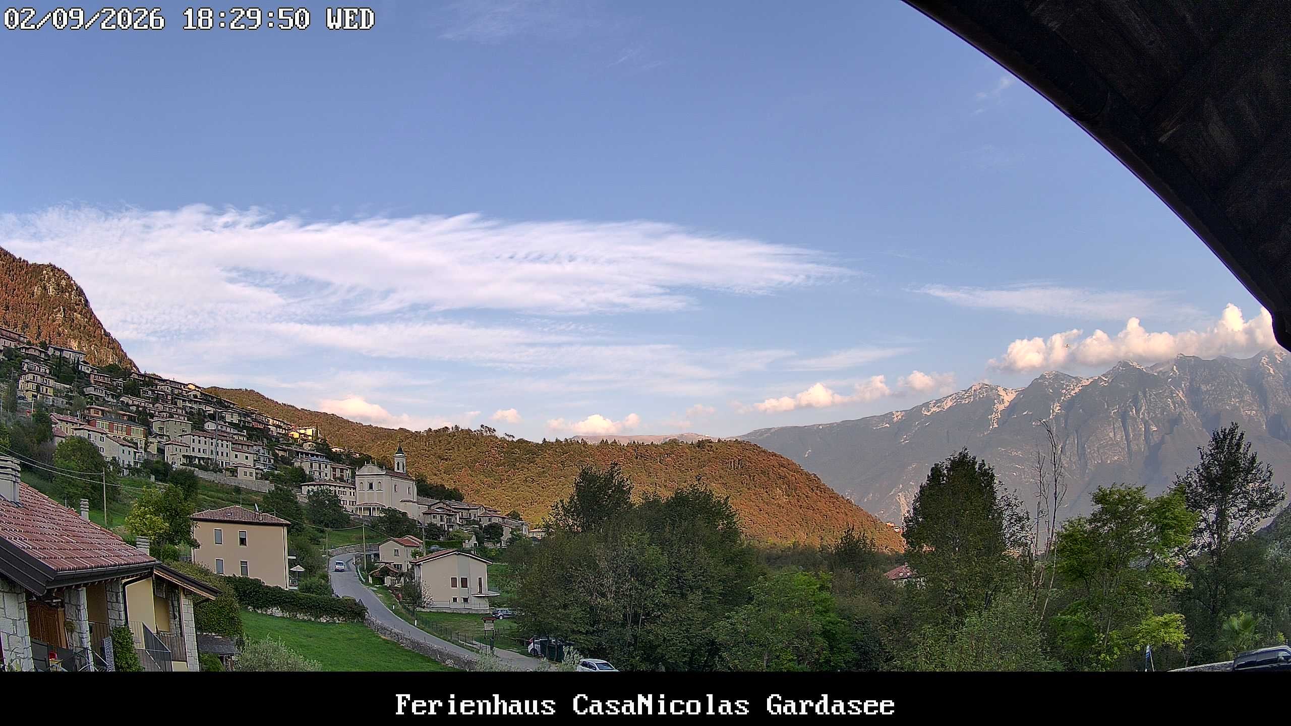 Archived image Webcam Tremosine Sul Garda, Villa, Lake Garda