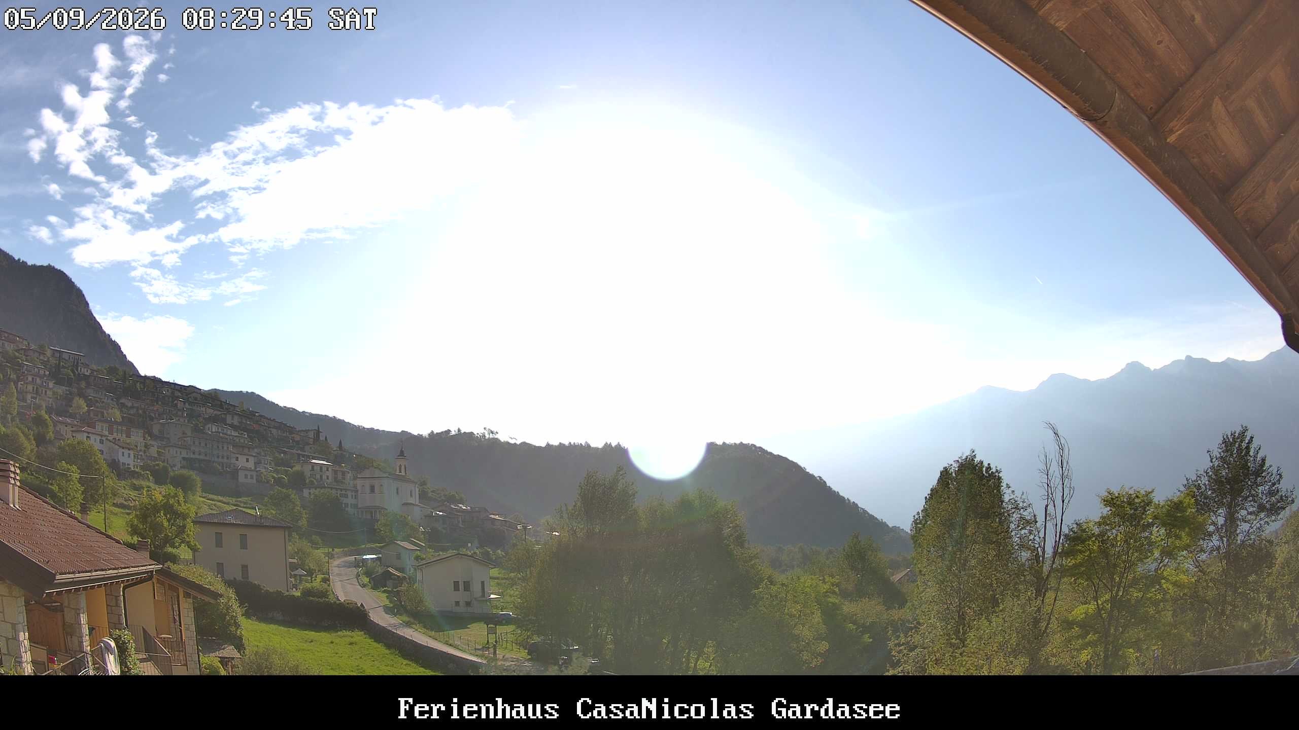 Archived image Webcam Tremosine Sul Garda, Villa, Lake Garda