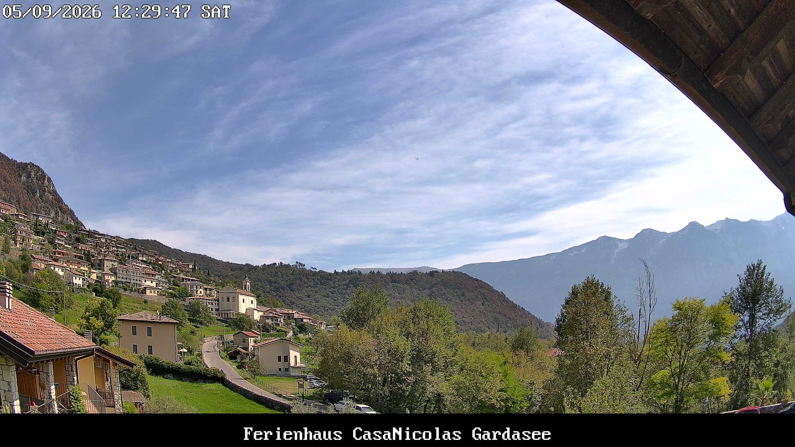Archived image Webcam Tremosine Sul Garda, Villa, Lake Garda