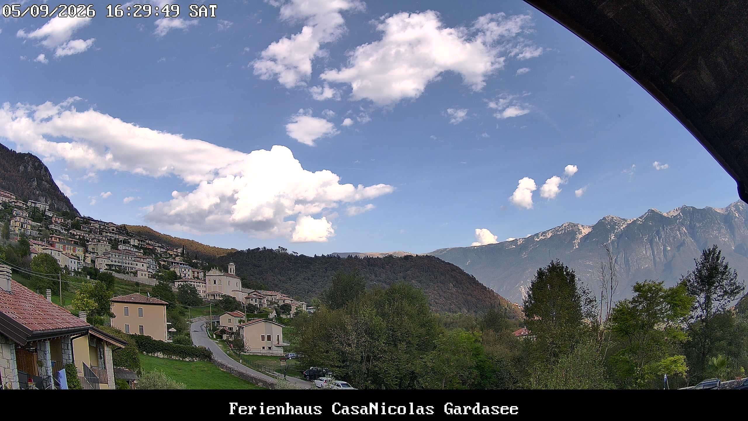 Archived image Webcam Tremosine Sul Garda, Villa, Lake Garda