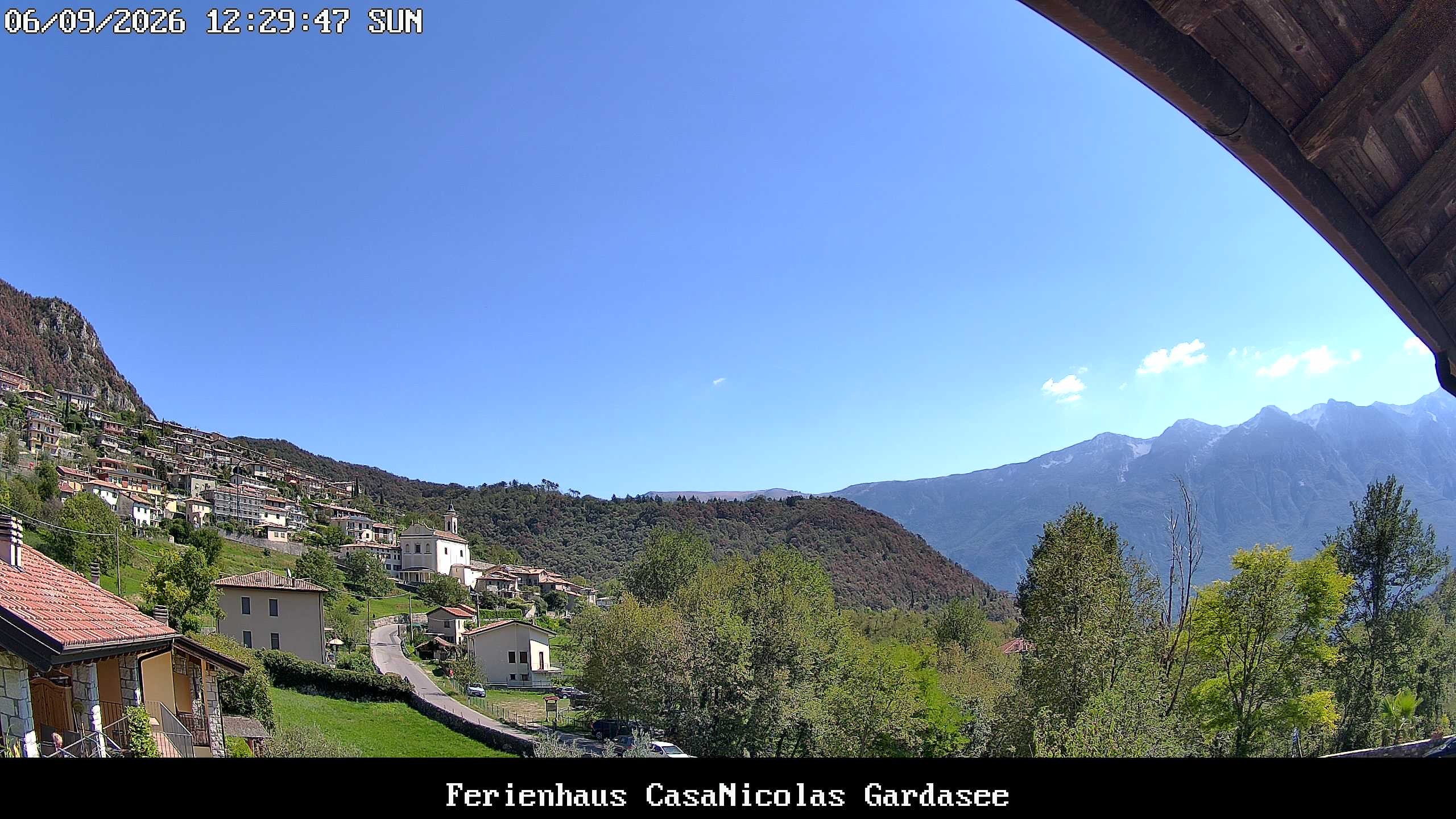 Archived image Webcam Tremosine Sul Garda, Villa, Lake Garda