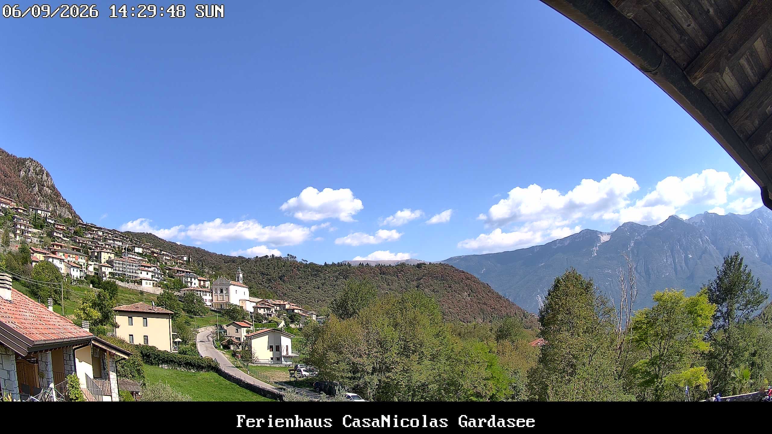 Archived image Webcam Tremosine Sul Garda, Villa, Lake Garda