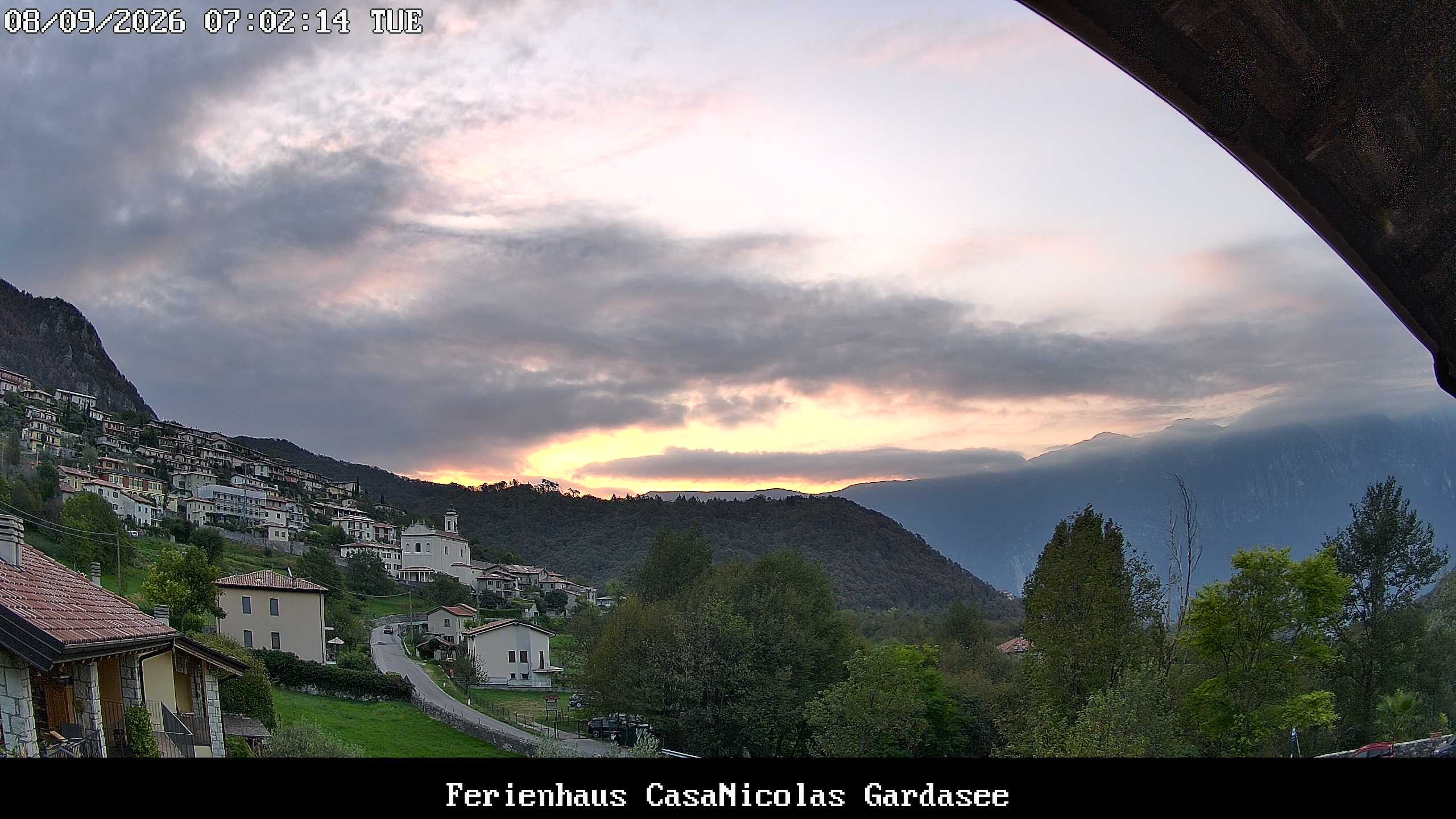 Archived image Webcam Tremosine Sul Garda, Villa, Lake Garda
