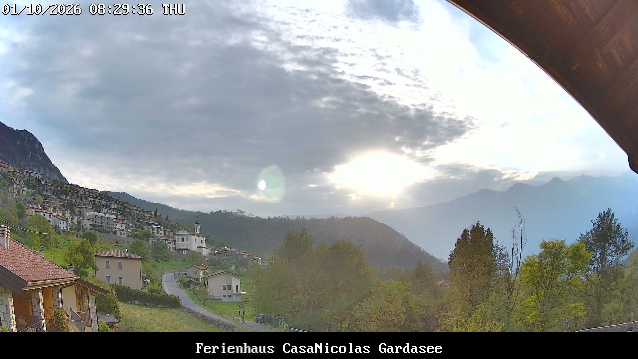 Archiv Foto Gardasee: Webcam Casa Nicolas in Tremosine sul Garda