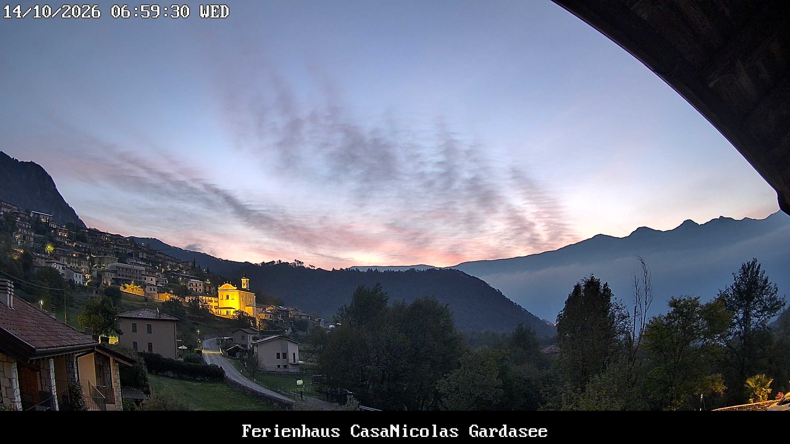 Archived image Webcam Tremosine Sul Garda, Villa, Lake Garda