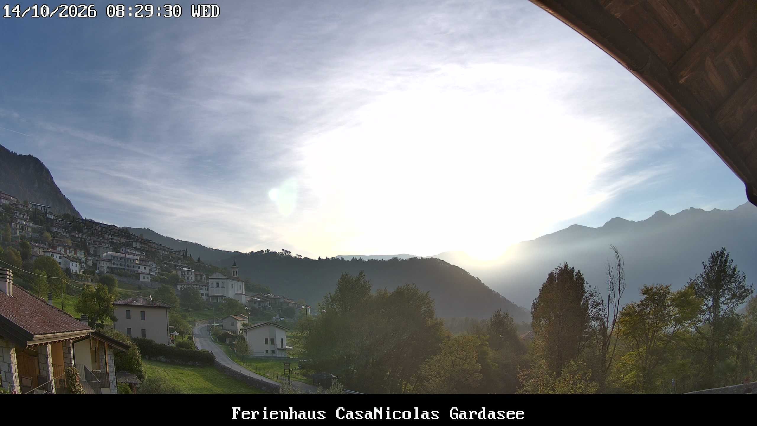 Archived image Webcam Tremosine Sul Garda, Villa, Lake Garda