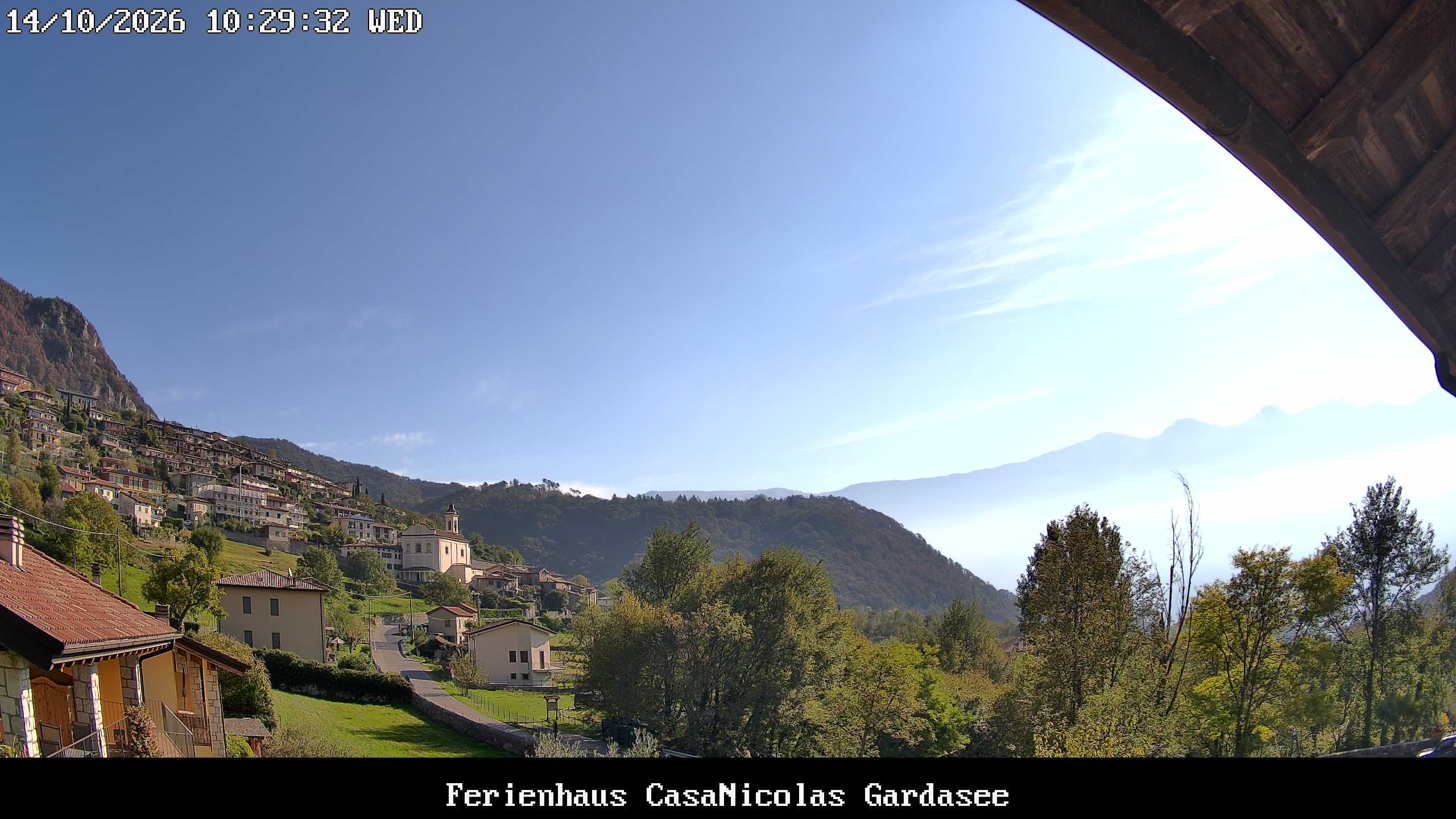 Archived image Webcam Tremosine Sul Garda, Villa, Lake Garda