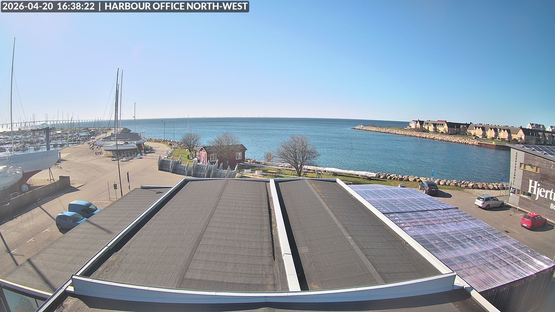 Archived image Webcam Harbor Malmö Limhamns