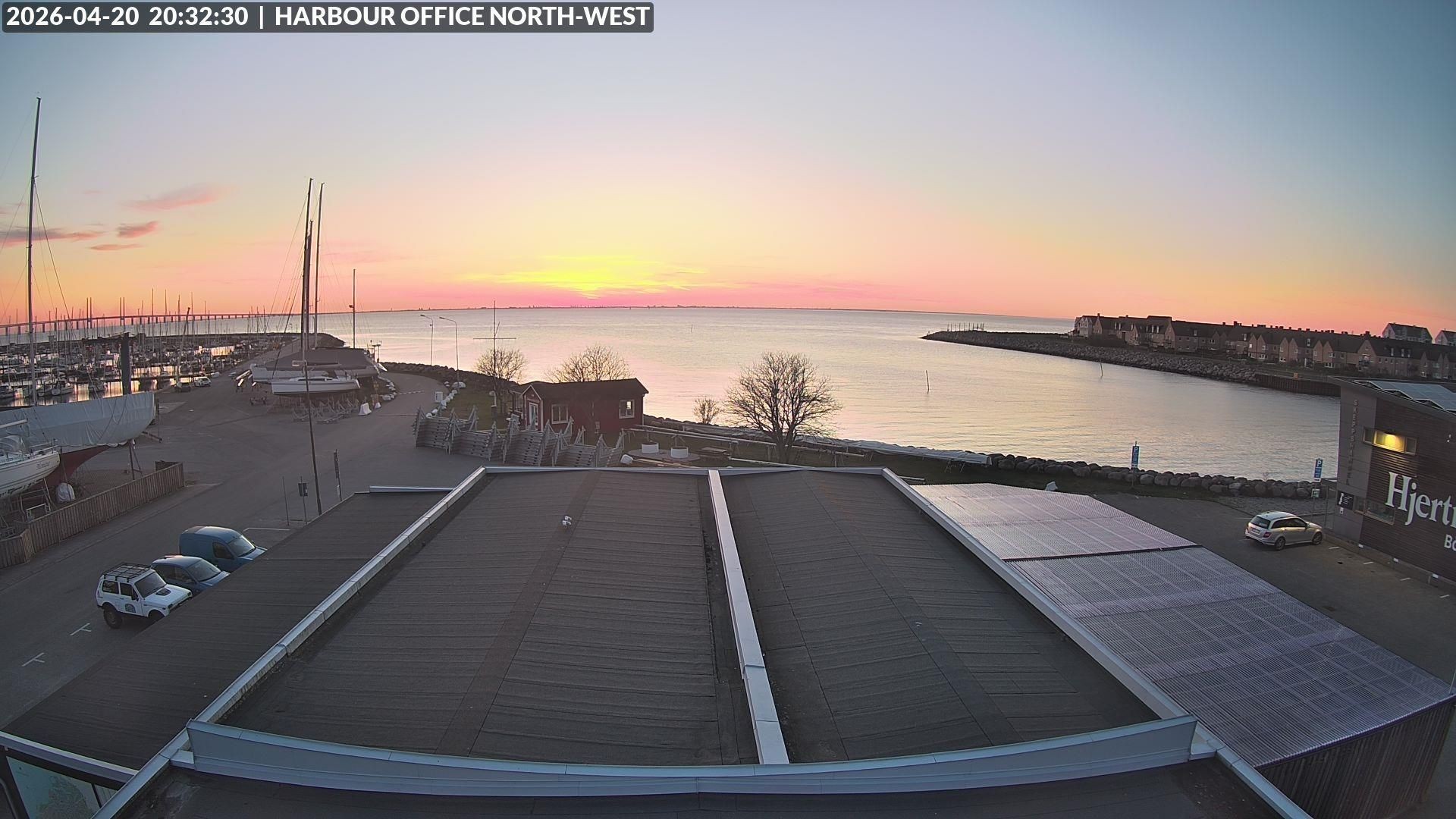 Archived image Webcam Harbor Malmö Limhamns