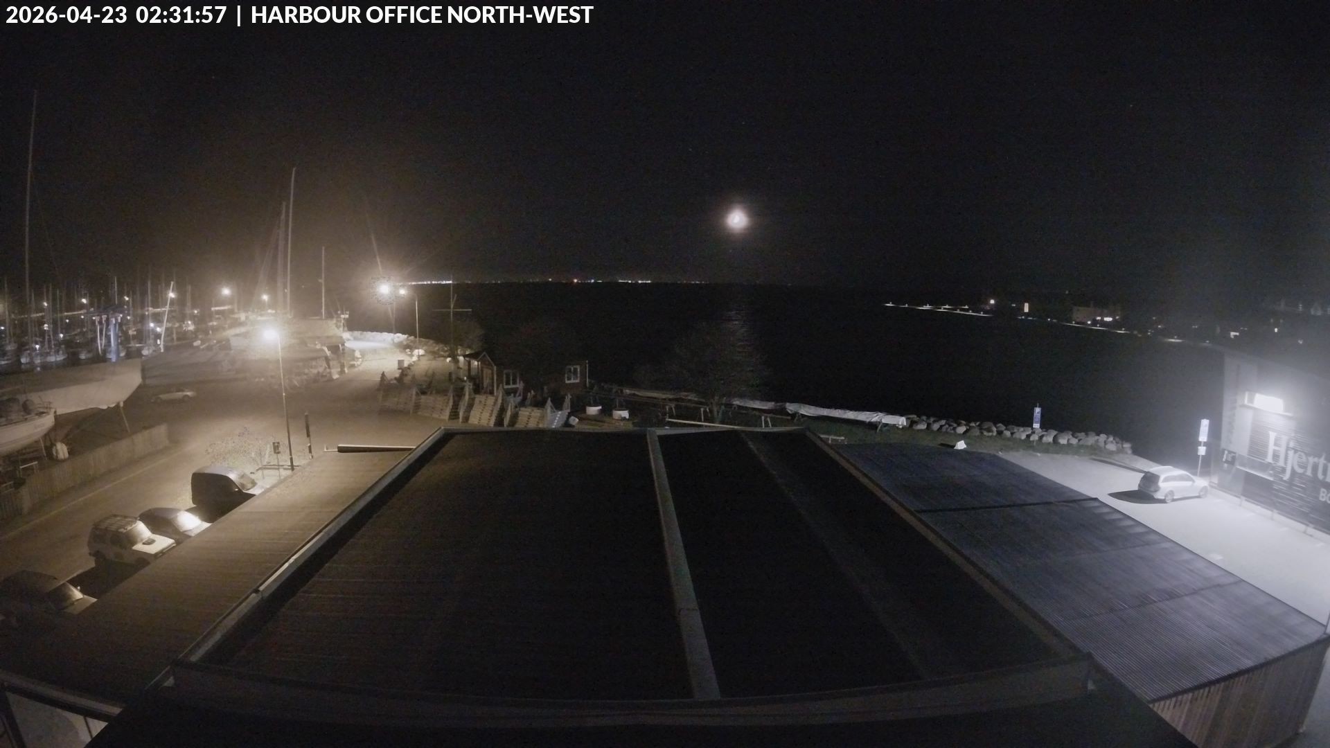 Archived image Webcam Harbor Malmö Limhamns