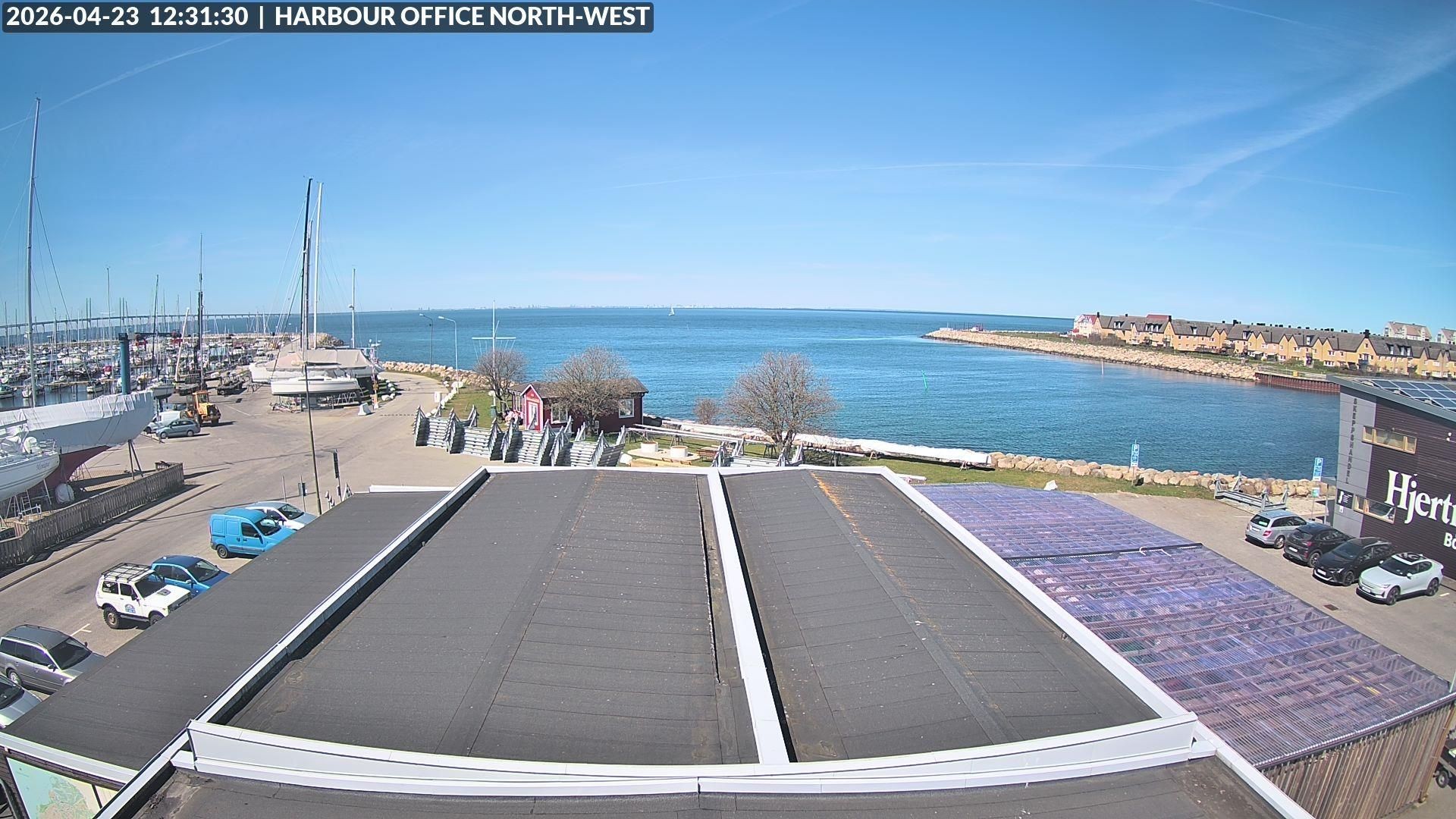 Archived image Webcam Harbor Malmö Limhamns