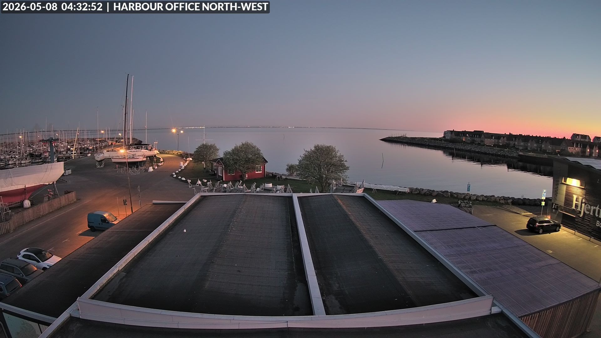 Archiv Foto Webcam Malmö Hafen Nord West