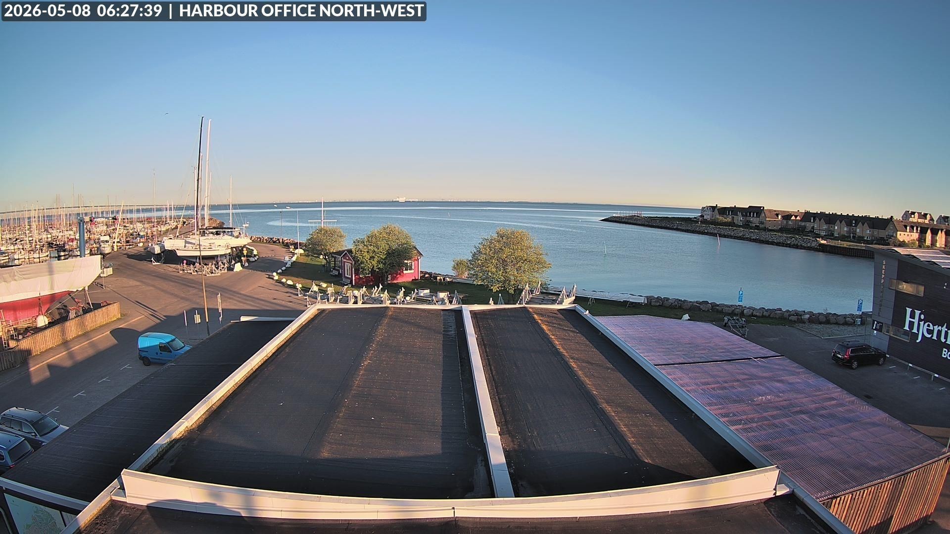 Archiv Foto Webcam Malmö Hafen Nord West