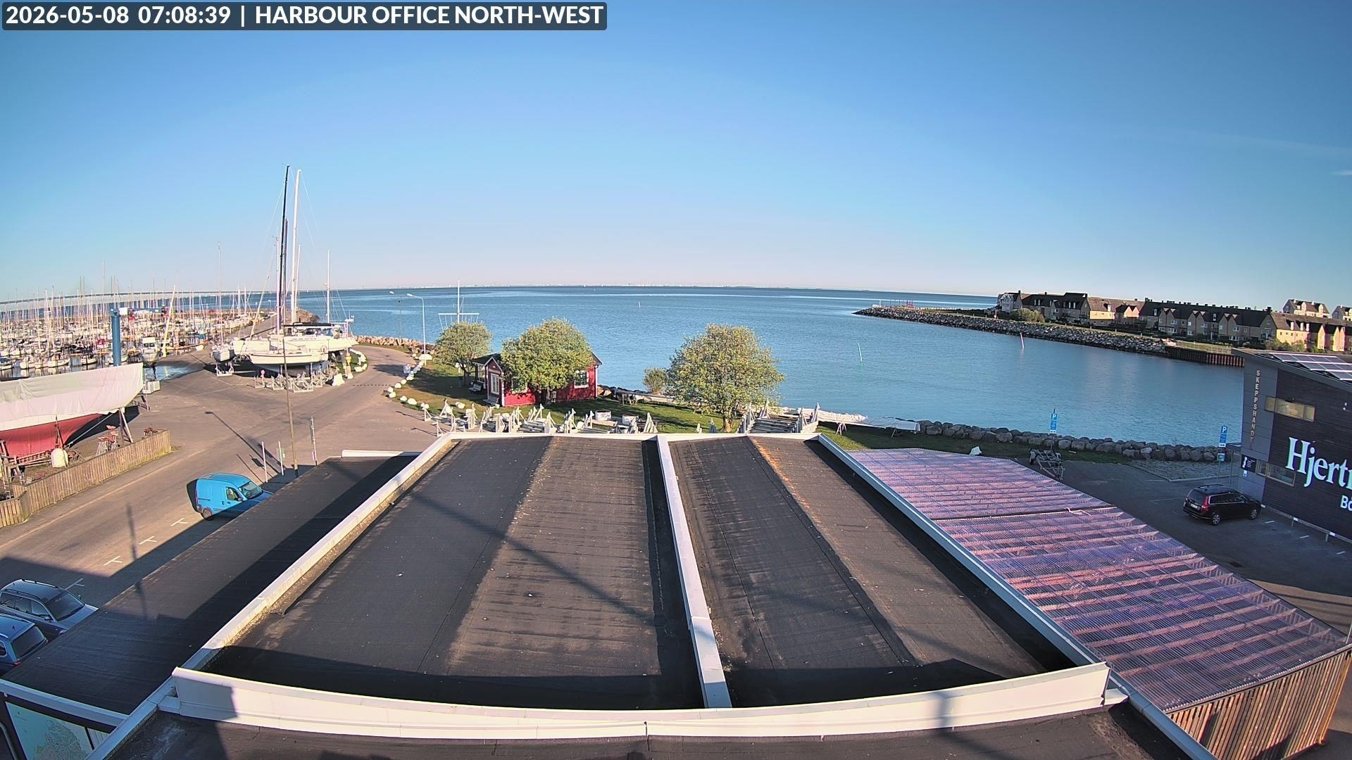 Archiv Foto Webcam Malmö Hafen Nord West