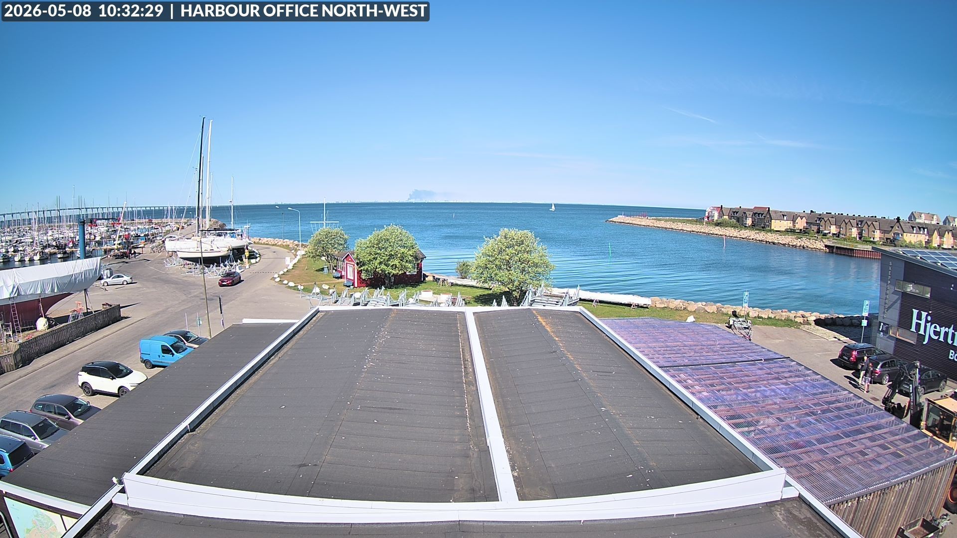 Archiv Foto Webcam Malmö Hafen Nord West