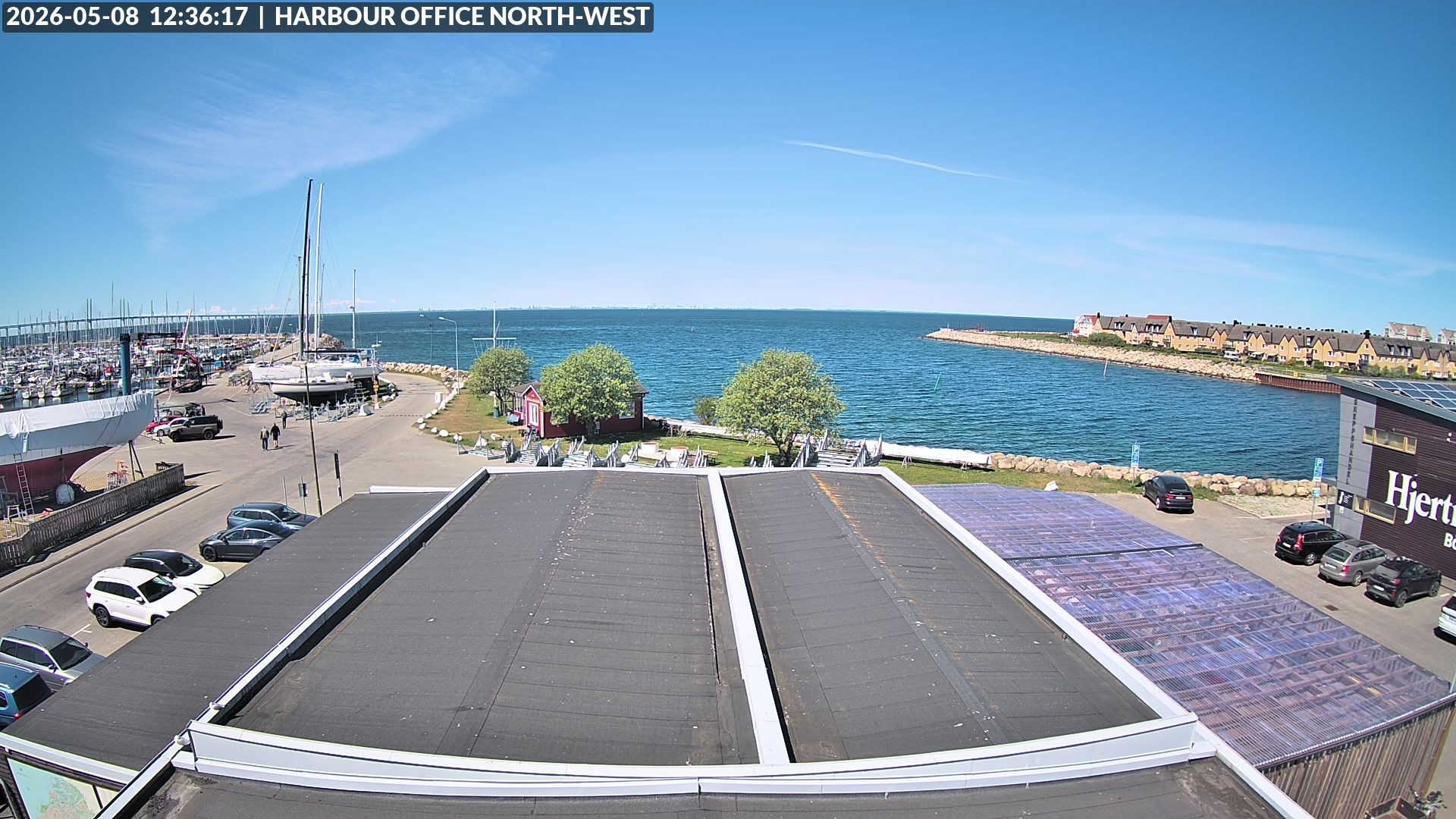 Archiv Foto Webcam Malmö Hafen Nord West