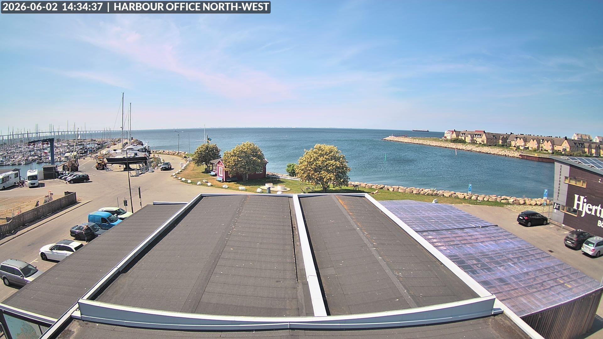 Archiv Foto Webcam Malmö Hafen Nord West