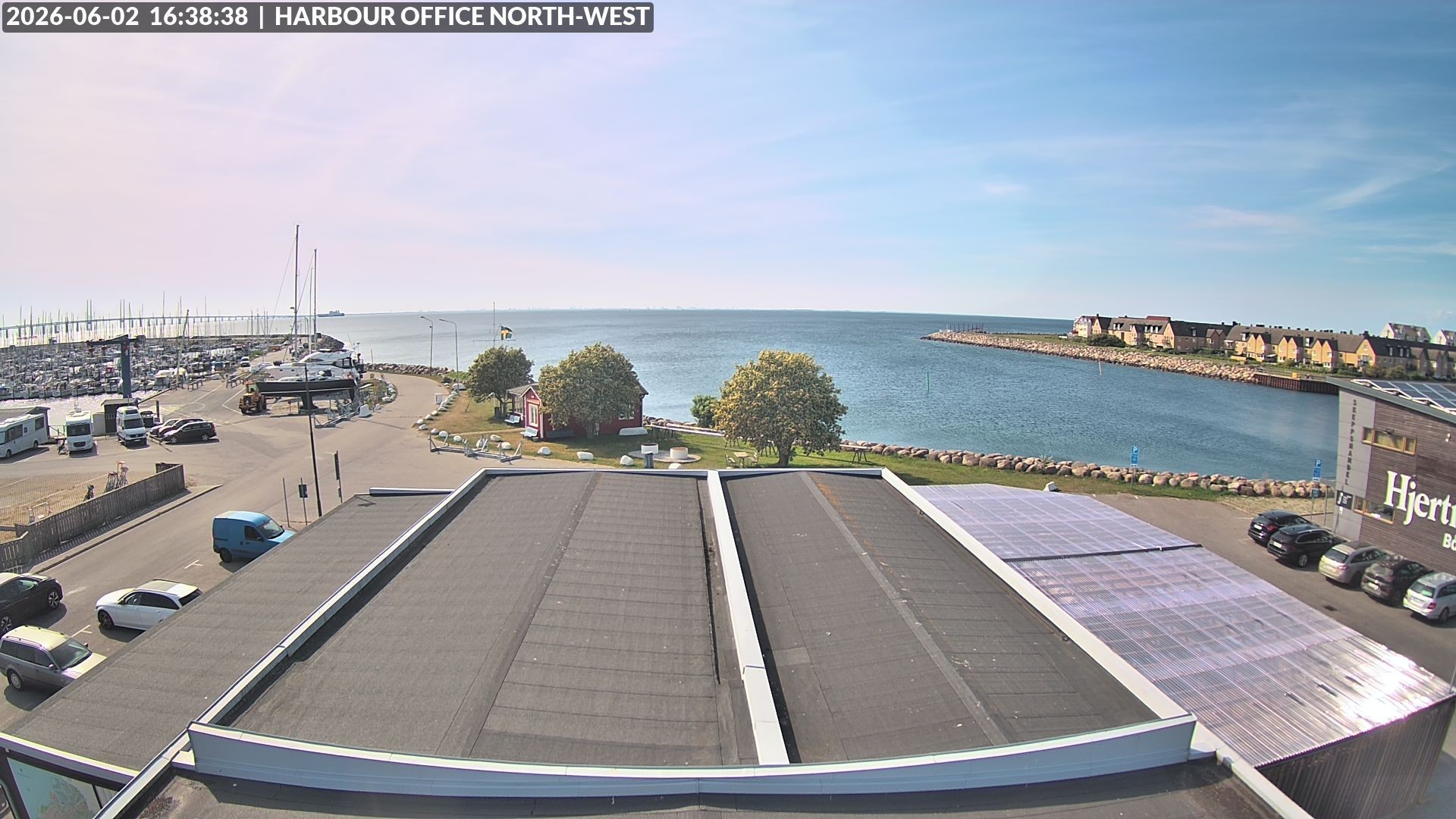 Archiv Foto Webcam Malmö Hafen Nord West