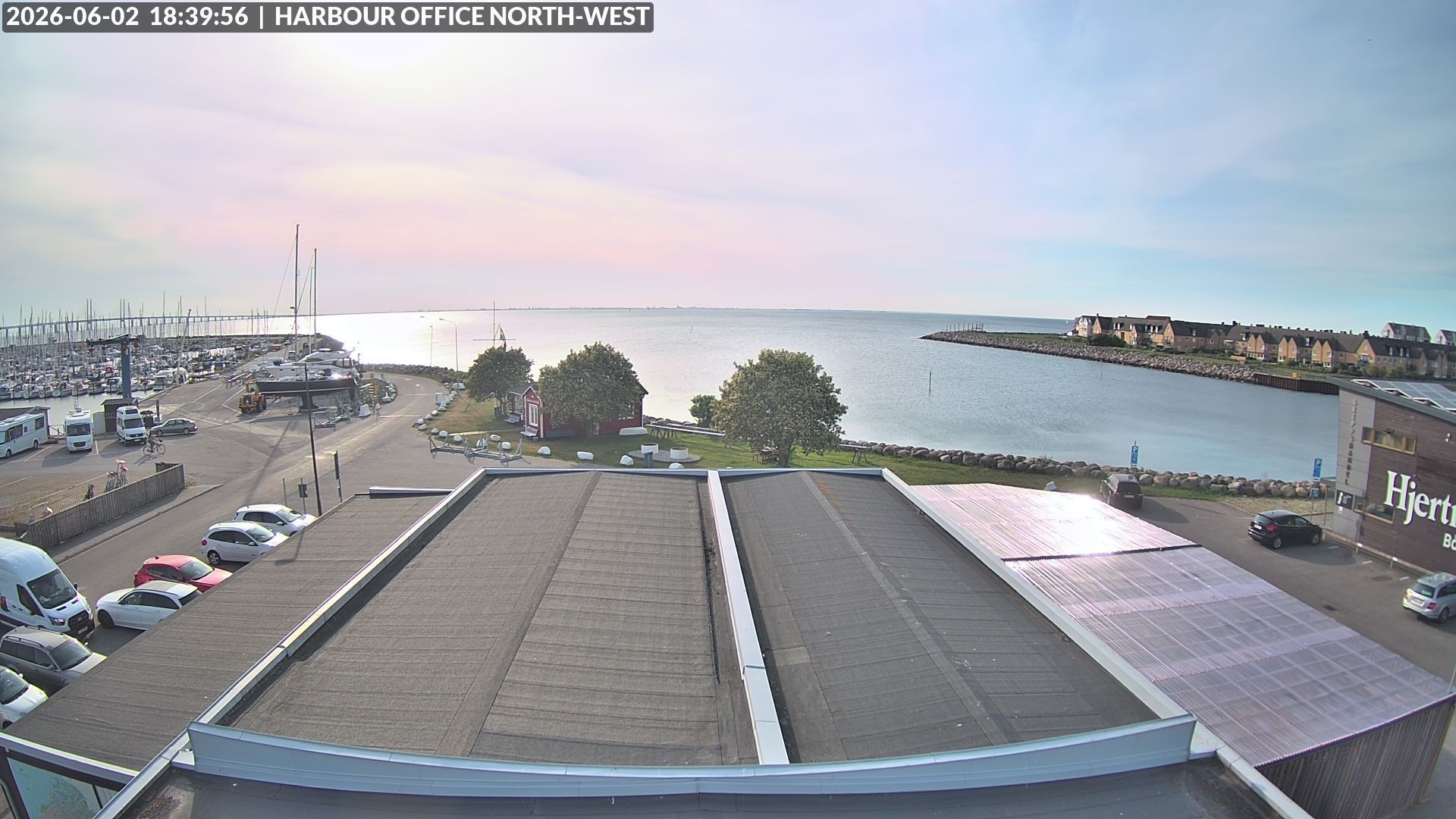 Archiv Foto Webcam Malmö Hafen Nord West