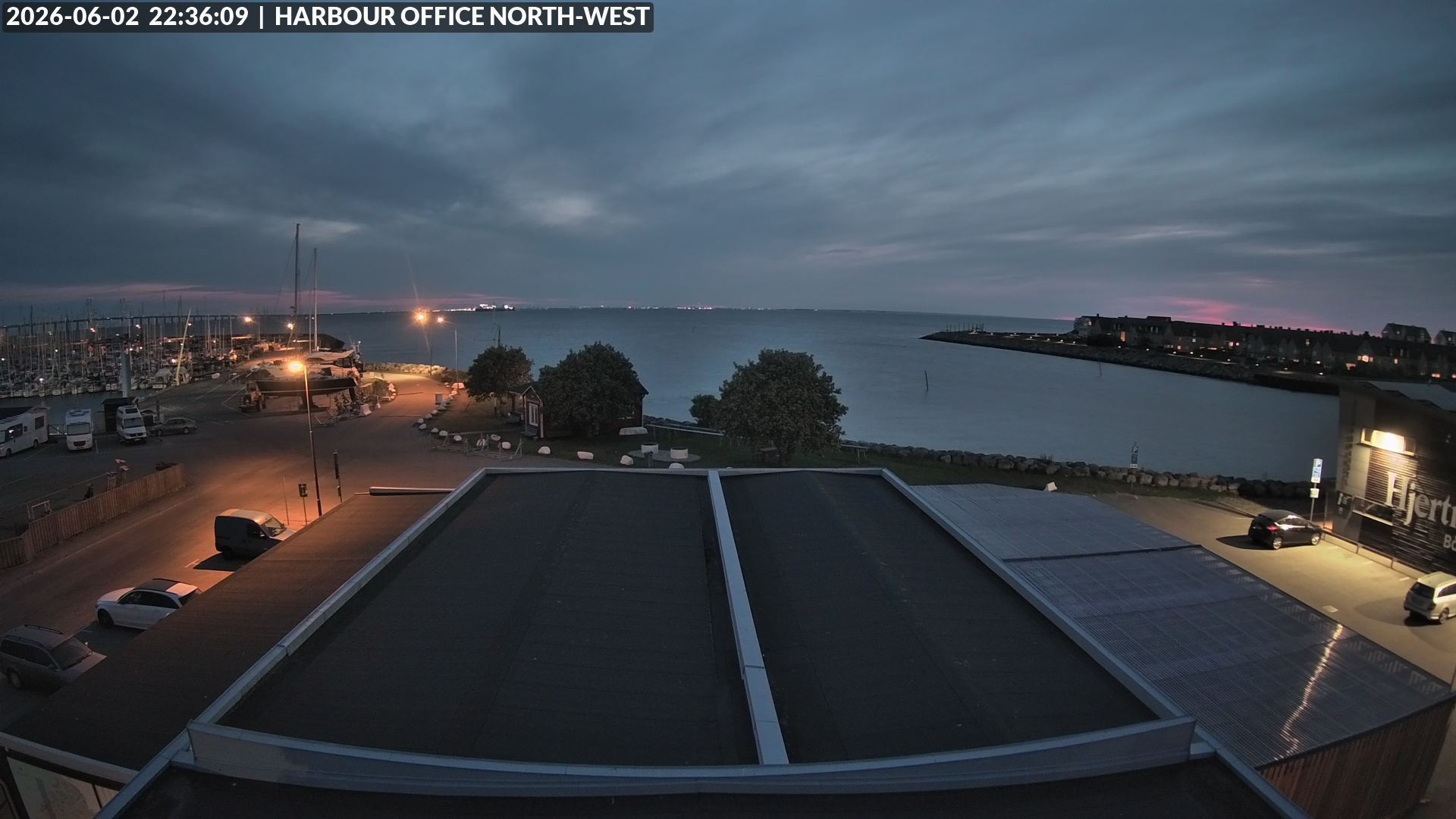 Archiv Foto Webcam Malmö Hafen Nord West