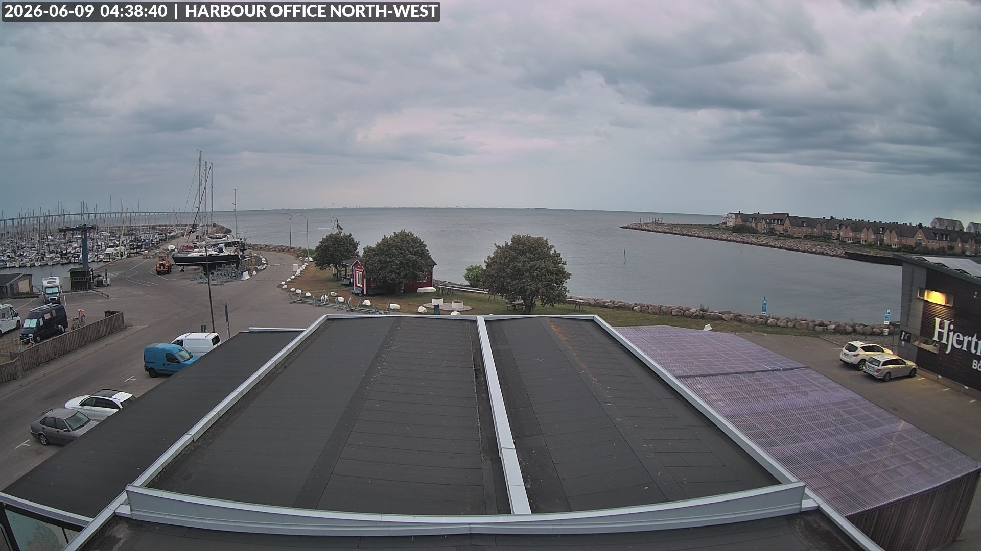 Archived image Webcam Harbor Malmö Limhamns
