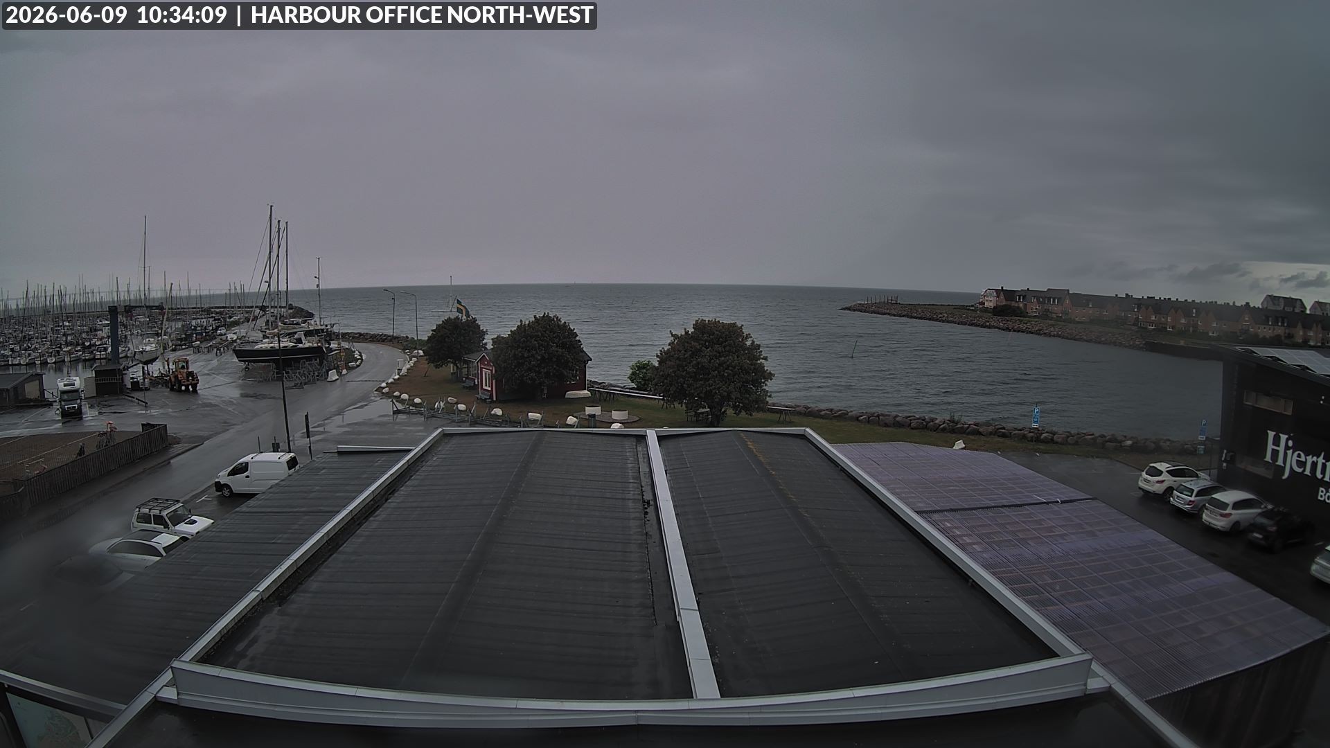 Archived image Webcam Harbor Malmö Limhamns
