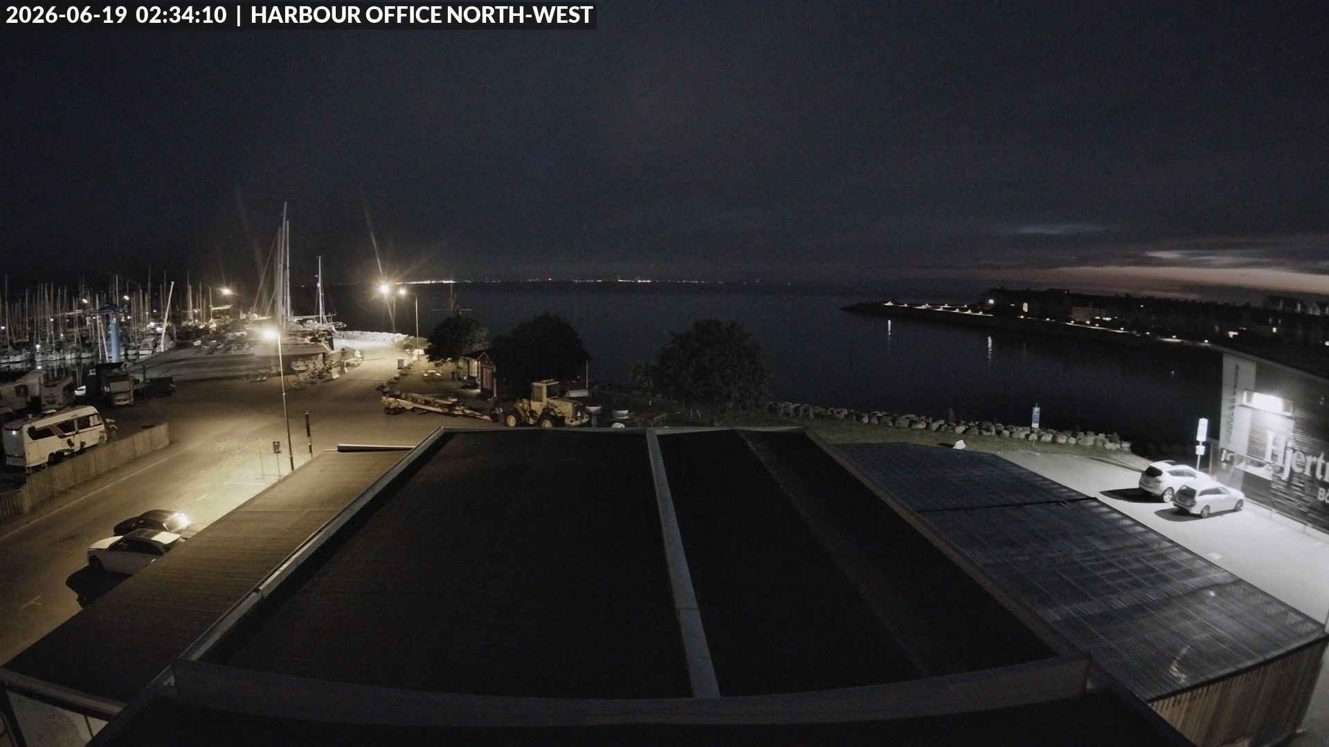 Archiv Foto Webcam Malmö Hafen Nord West