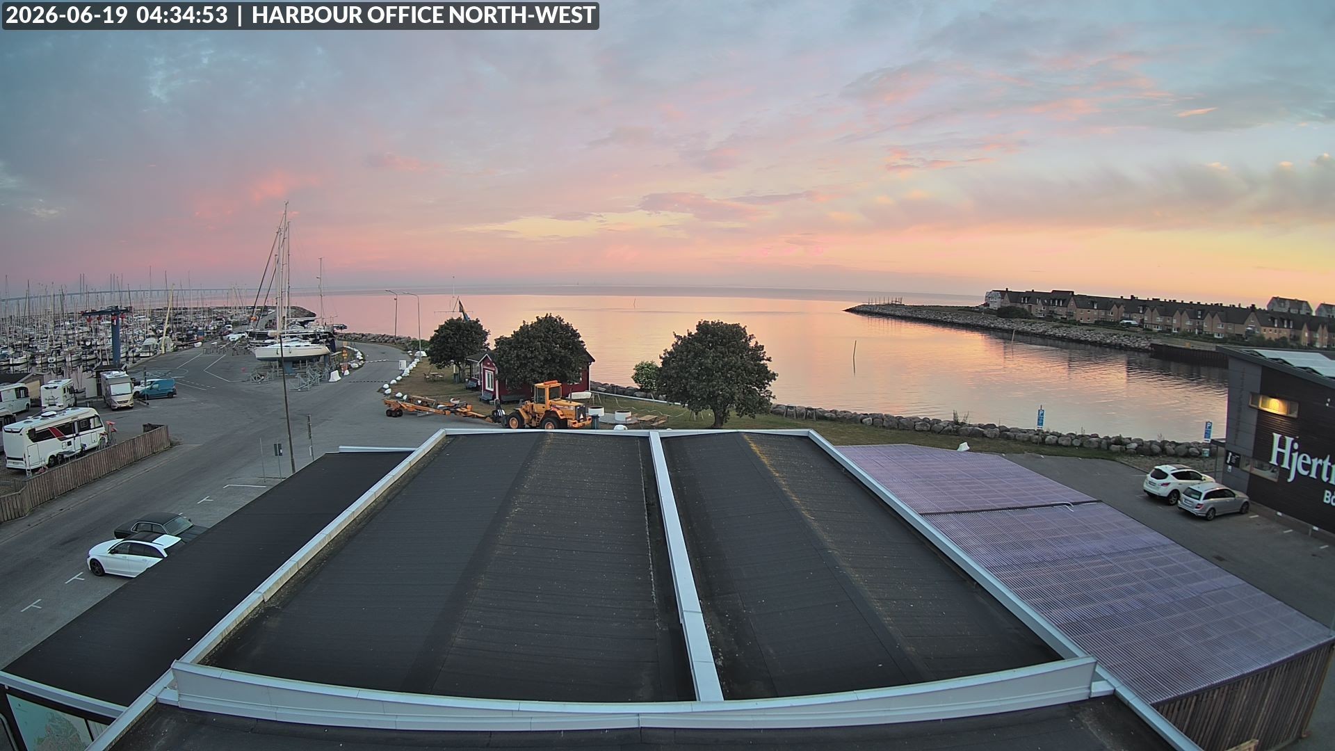 Archiv Foto Webcam Malmö Hafen Nord West