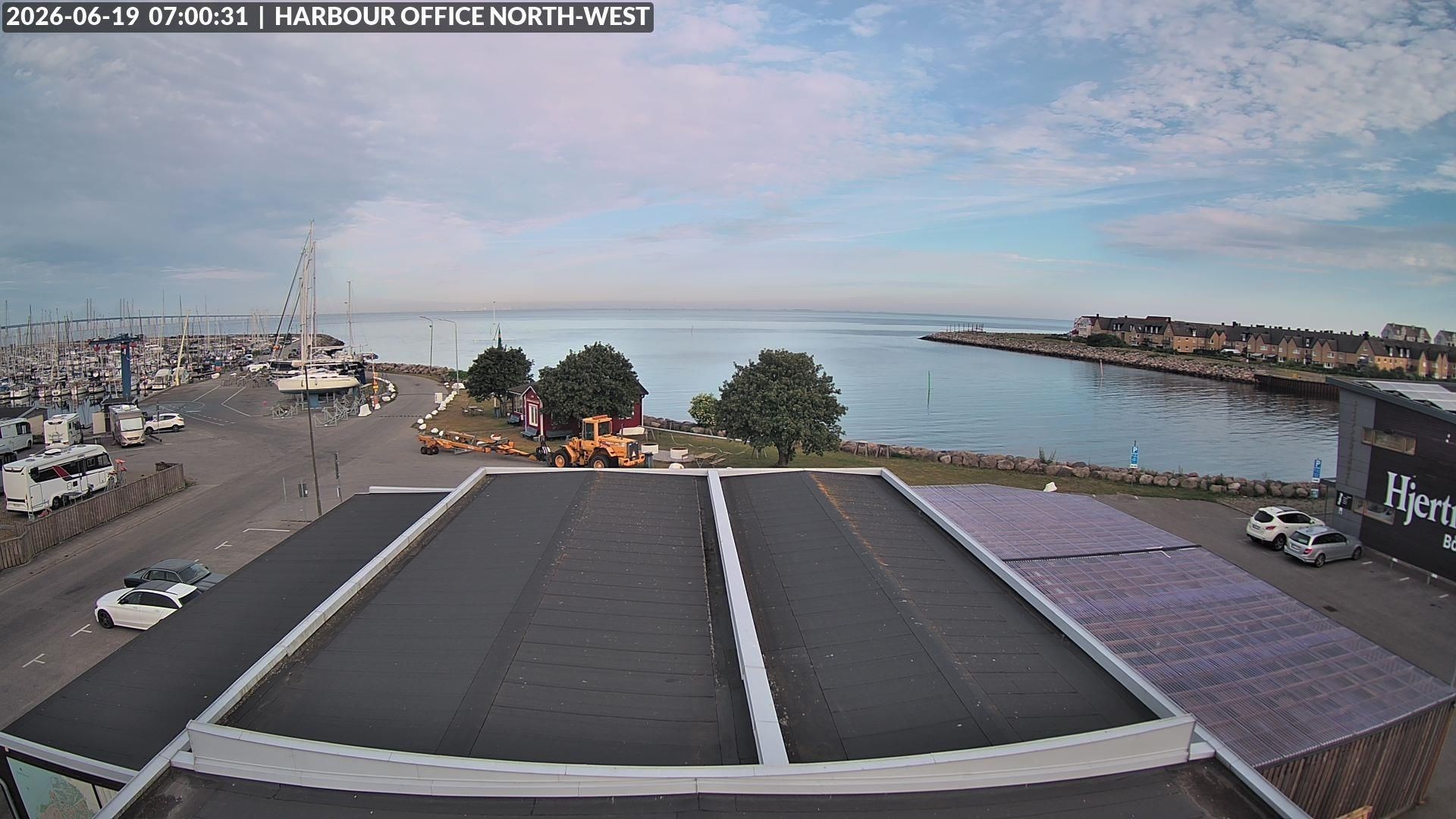 Archiv Foto Webcam Malmö Hafen Nord West