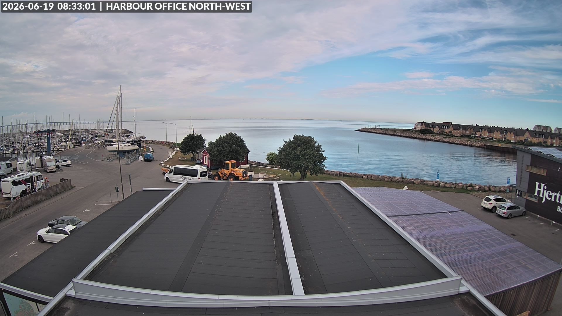 Archiv Foto Webcam Malmö Hafen Nord West