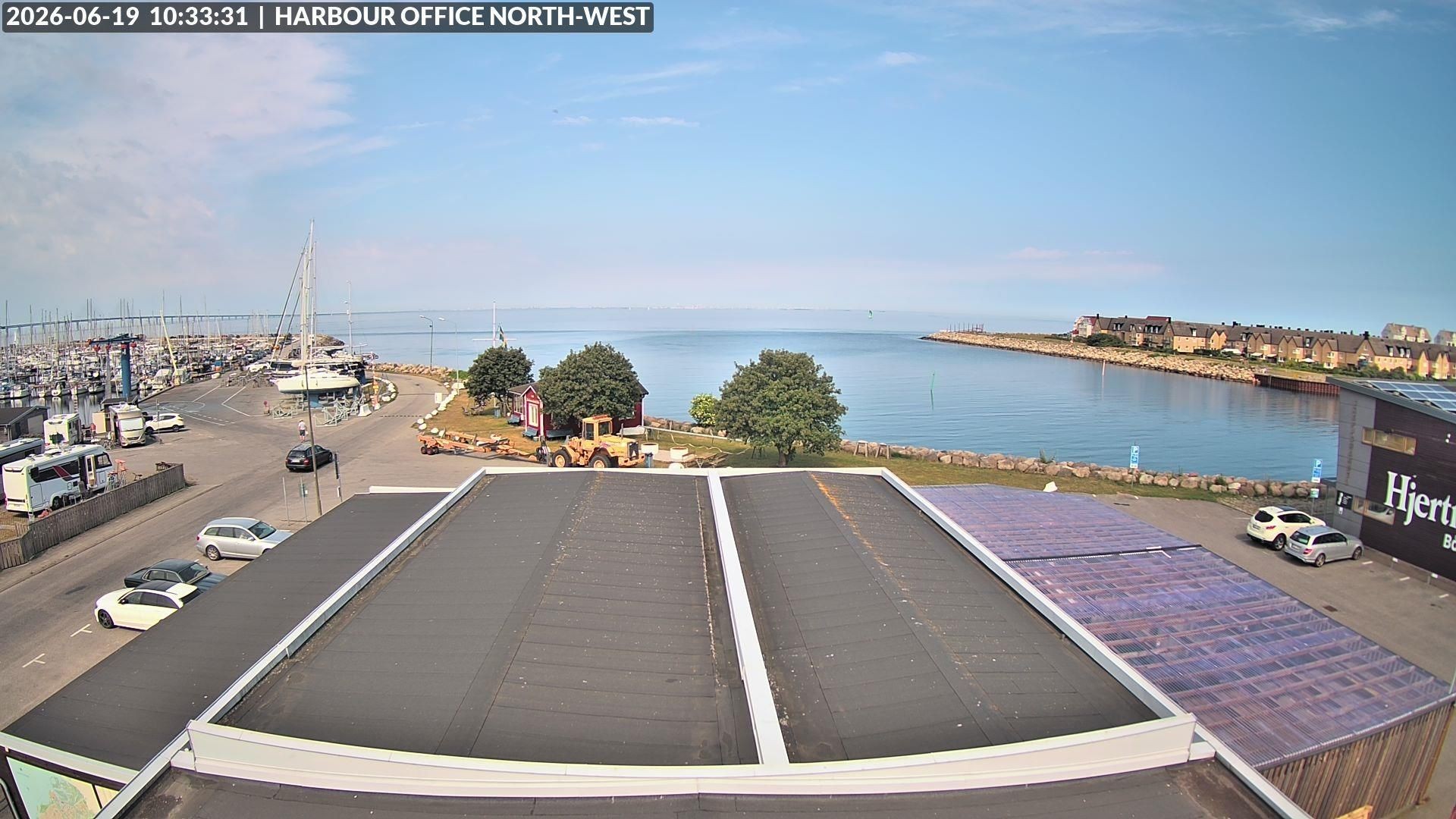 Archiv Foto Webcam Malmö Hafen Nord West