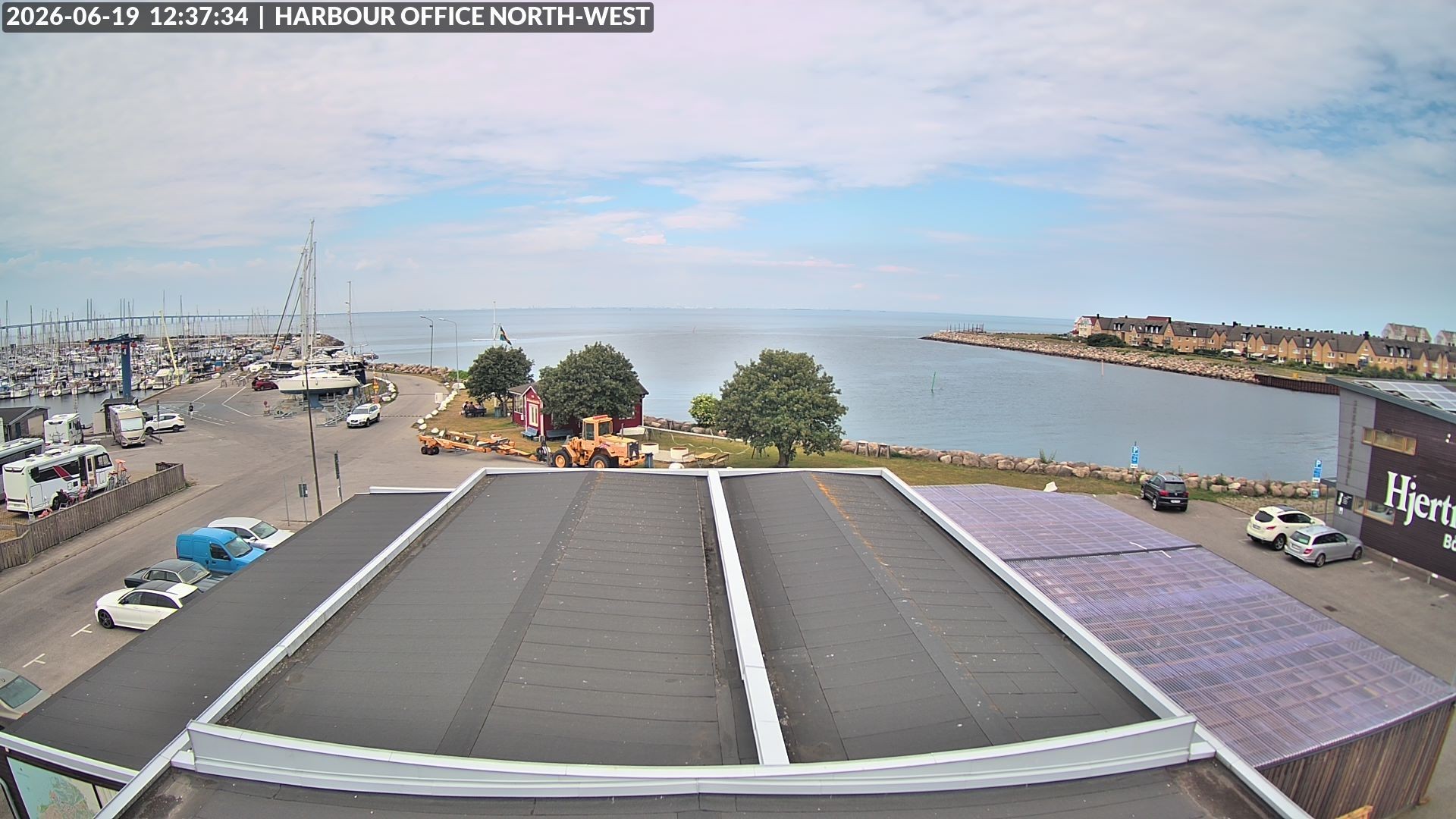 Archiv Foto Webcam Malmö Hafen Nord West