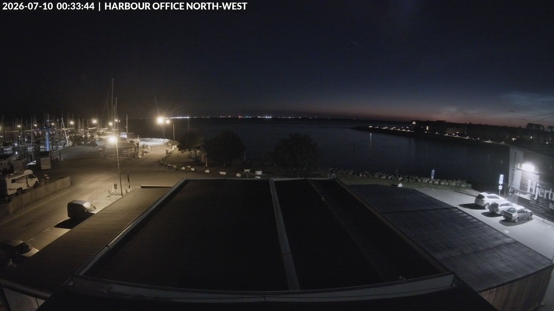 Archiv Foto Webcam Malmö Hafen Nord West