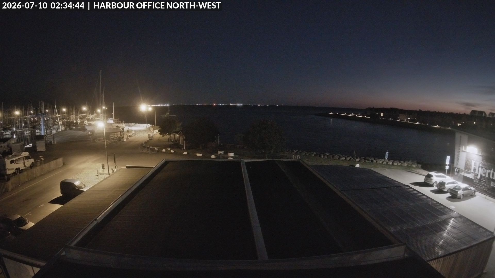 Archiv Foto Webcam Malmö Hafen Nord West