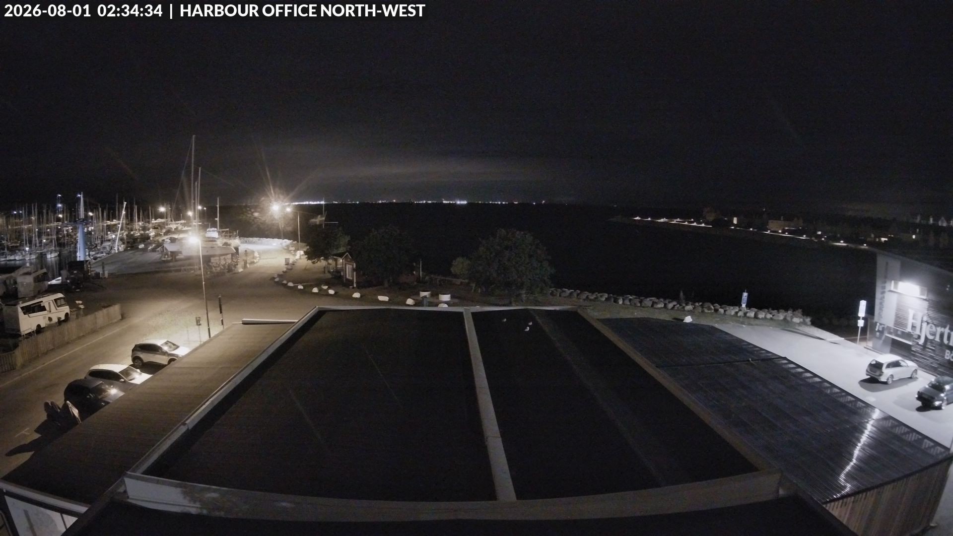 Archiv Foto Webcam Malmö Hafen Nord West
