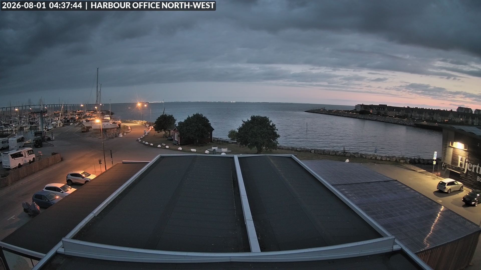 Archiv Foto Webcam Malmö Hafen Nord West