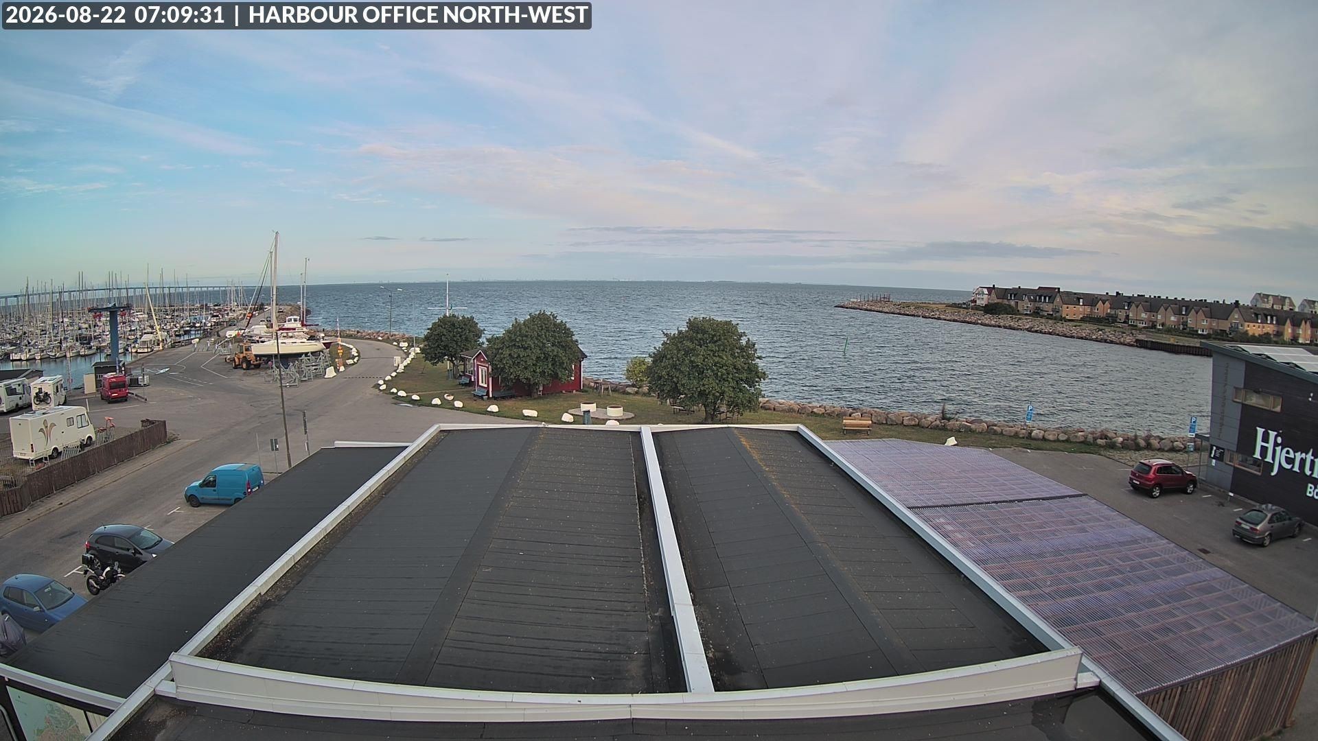 Archiv Foto Webcam Malmö Hafen Nord West