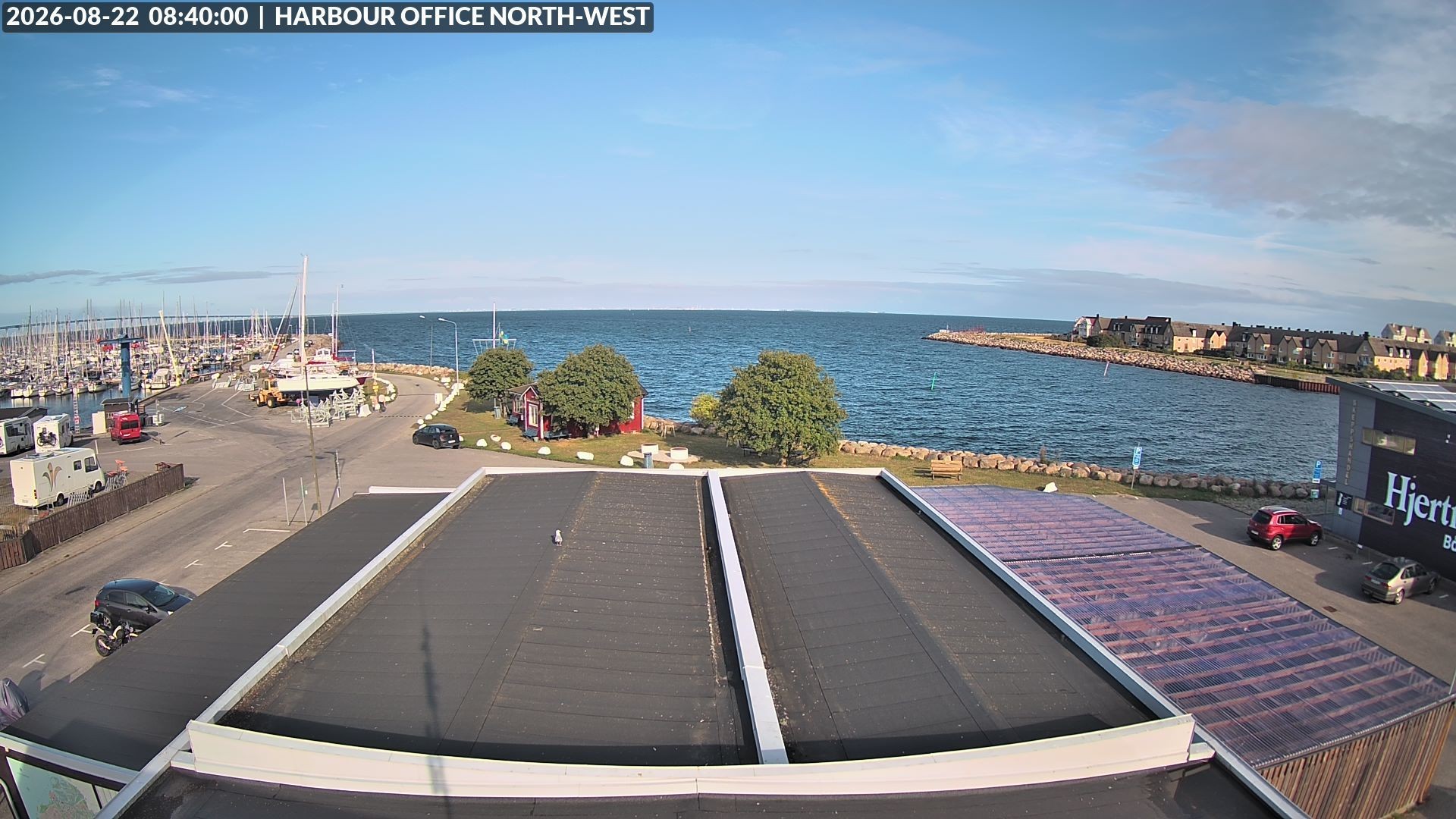 Archiv Foto Webcam Malmö Hafen Nord West