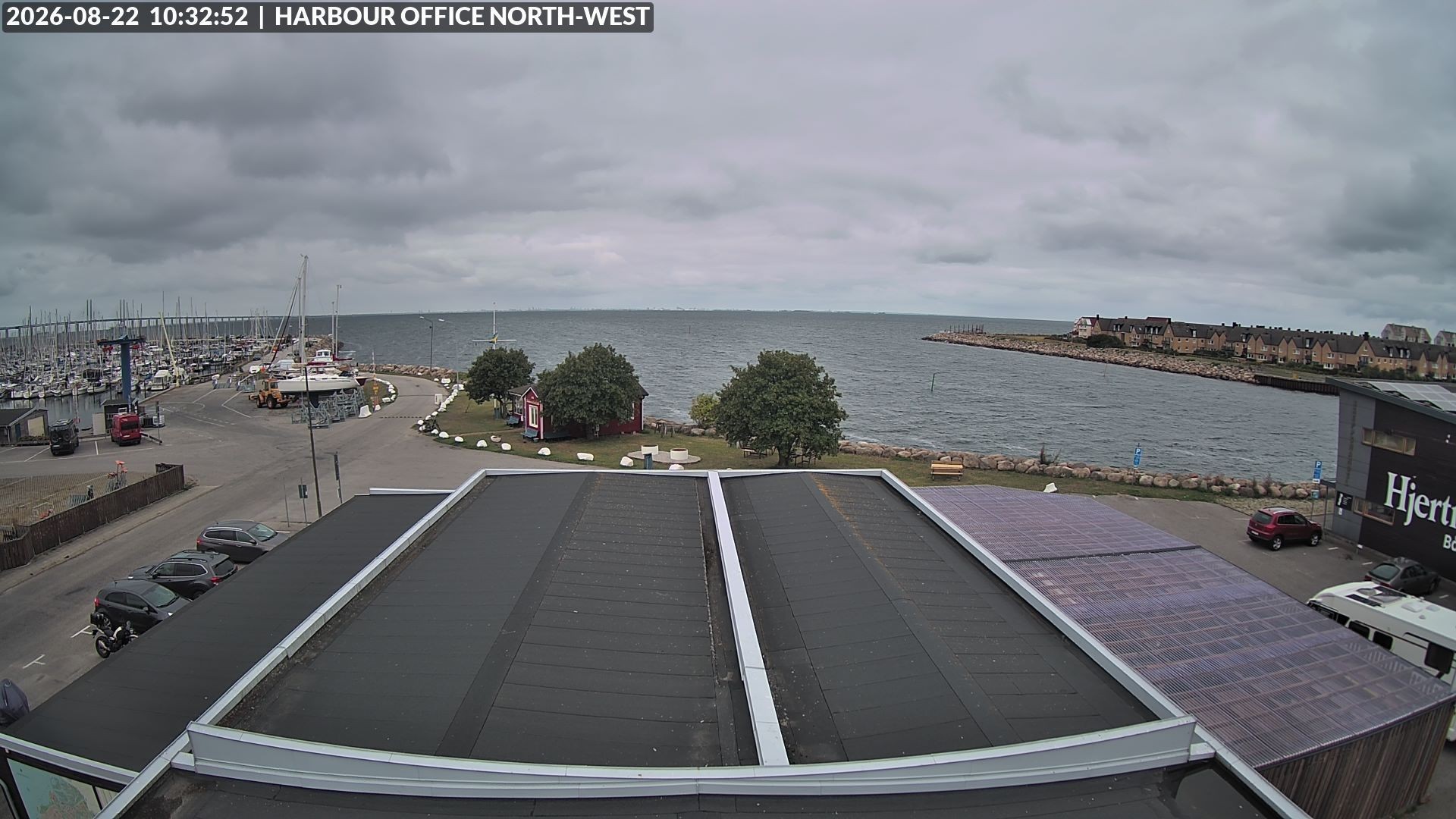 Archiv Foto Webcam Malmö Hafen Nord West
