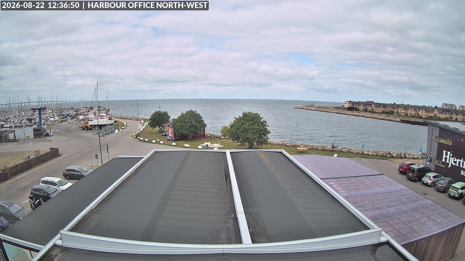 Archiv Foto Webcam Malmö Hafen Nord West