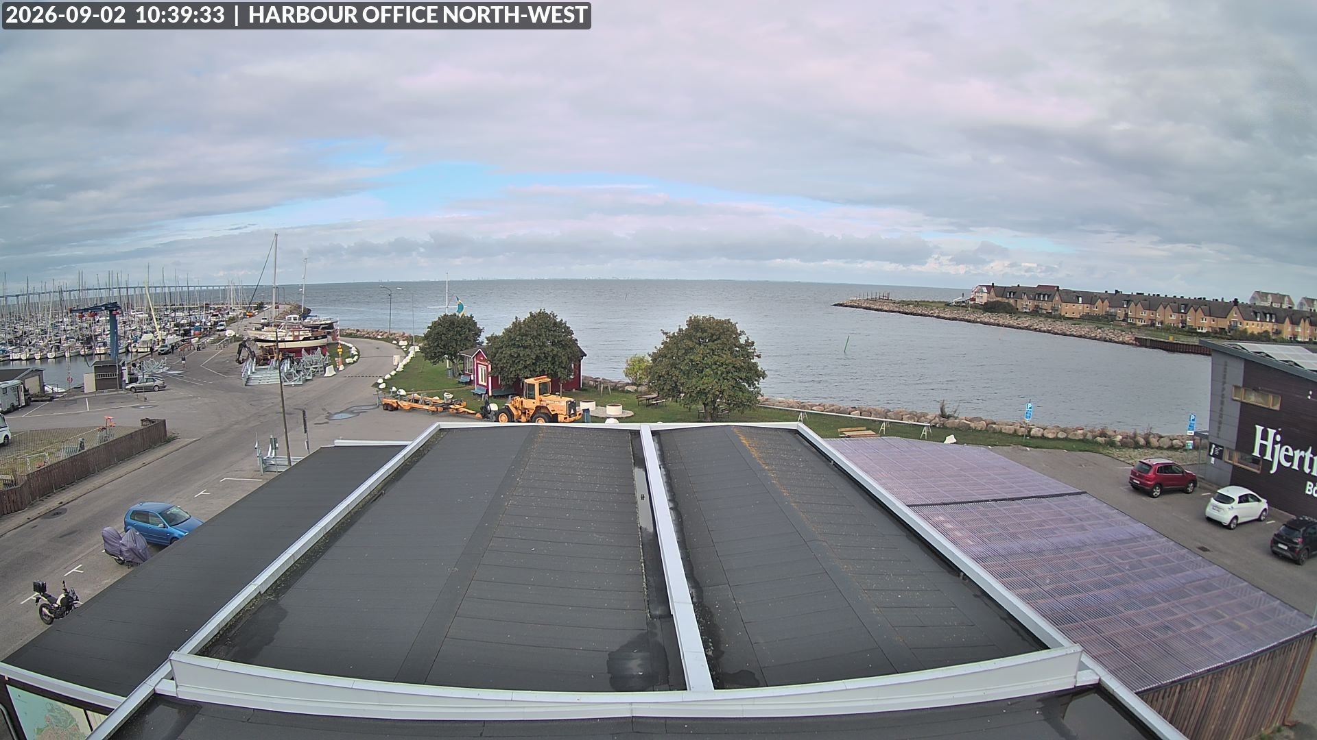 Archiv Foto Webcam Malmö Hafen Nord West