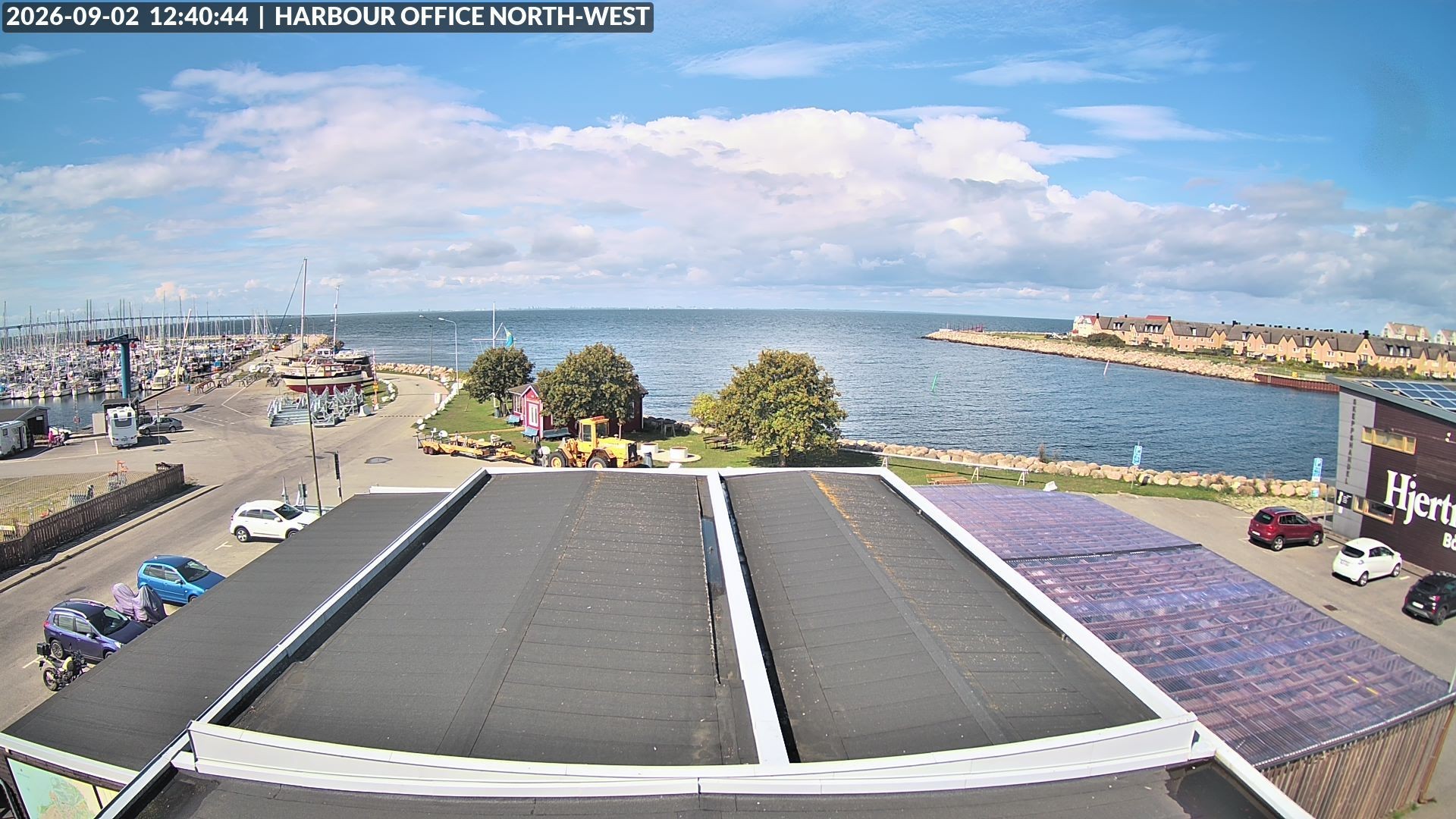 Archived image Webcam Harbor Malmö Limhamns