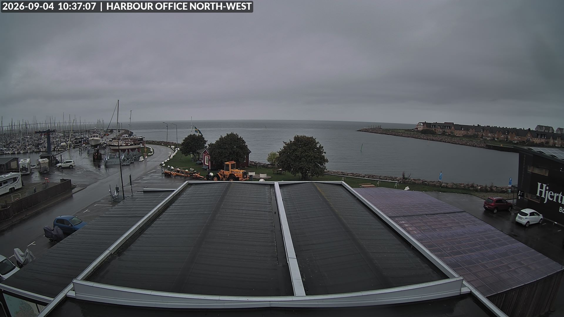 Archiv Foto Webcam Malmö Hafen Nord West
