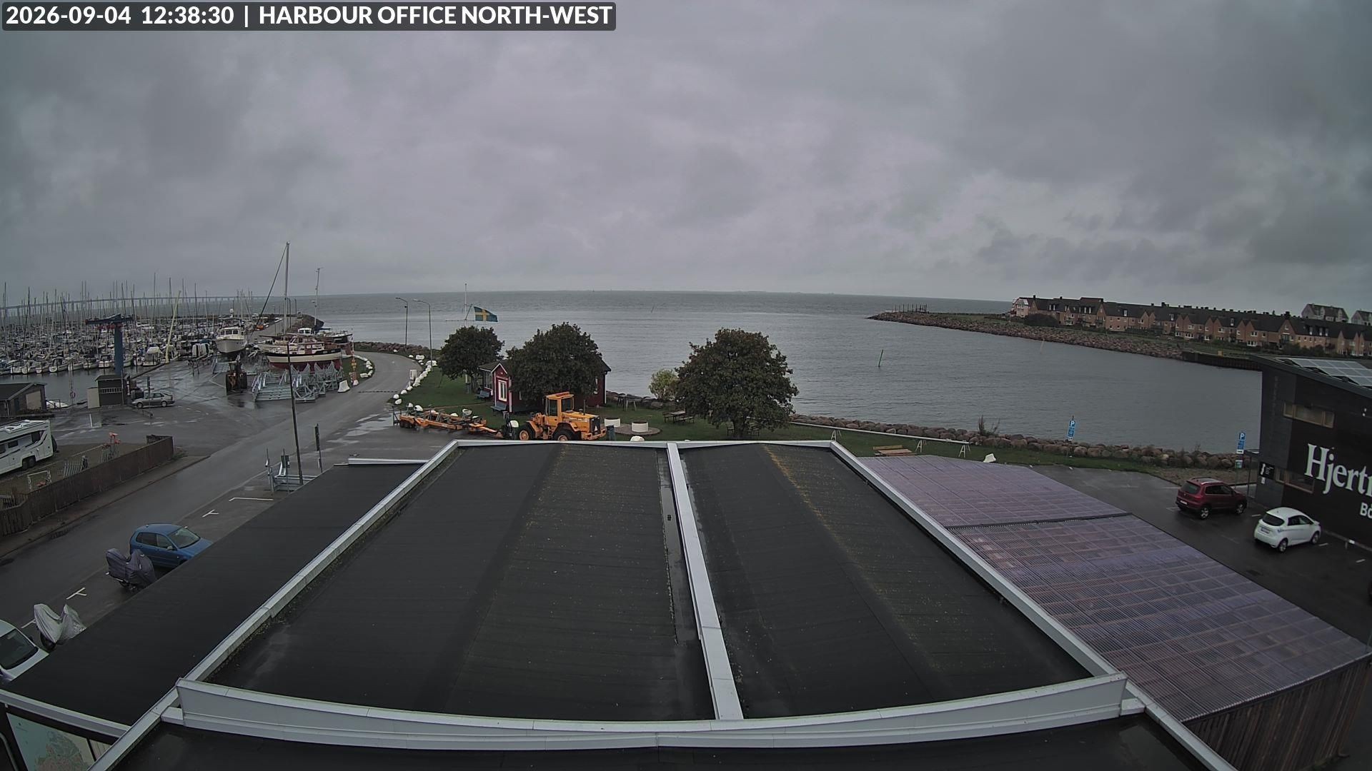 Archiv Foto Webcam Malmö Hafen Nord West
