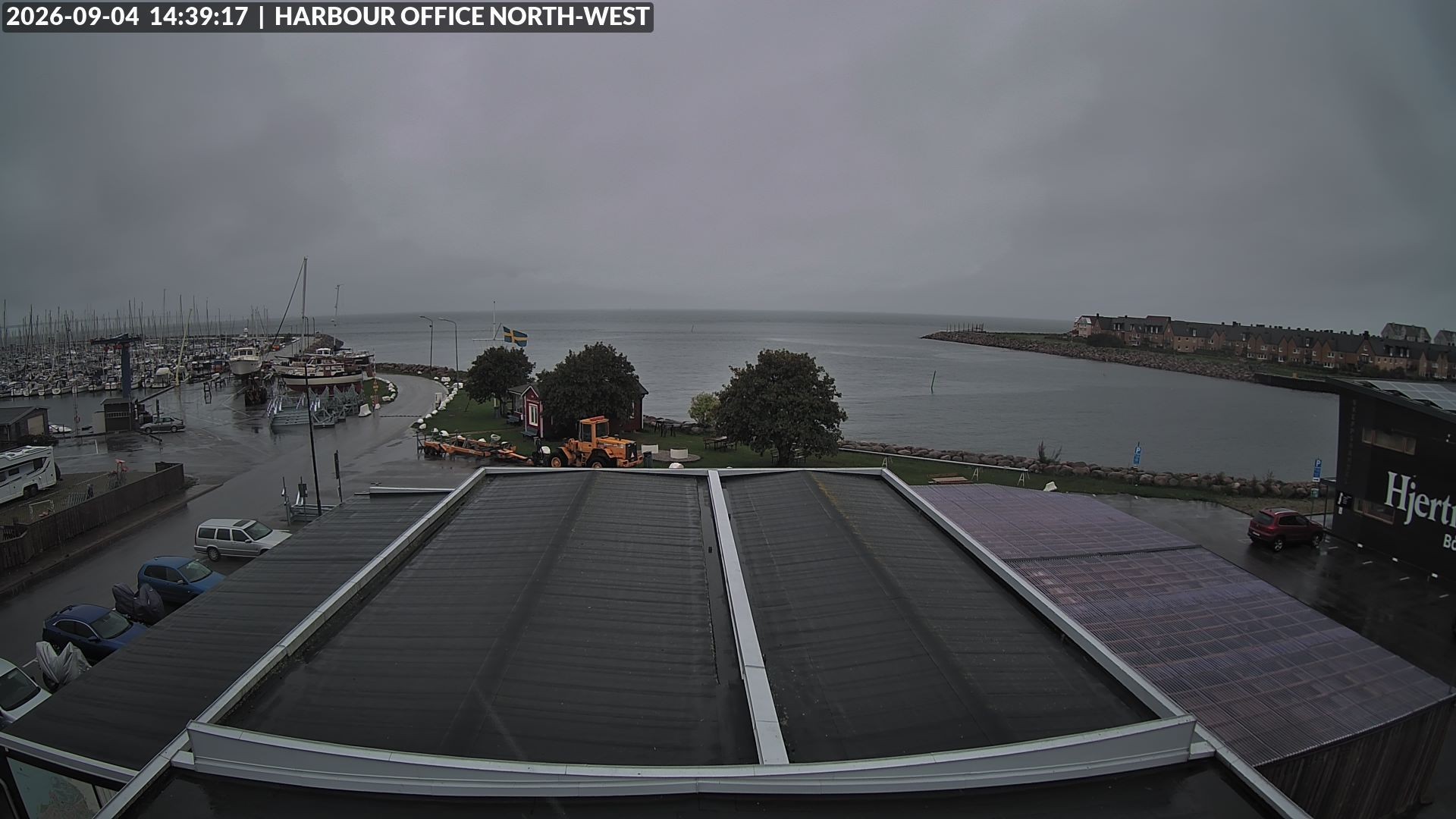 Archiv Foto Webcam Malmö Hafen Nord West