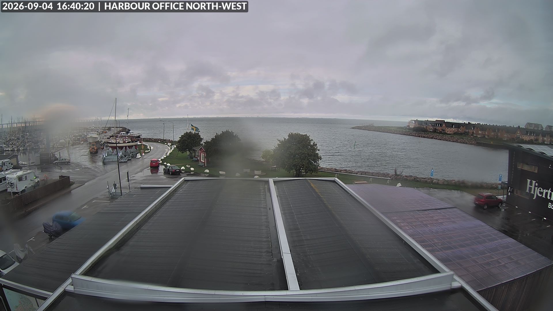 Archiv Foto Webcam Malmö Hafen Nord West