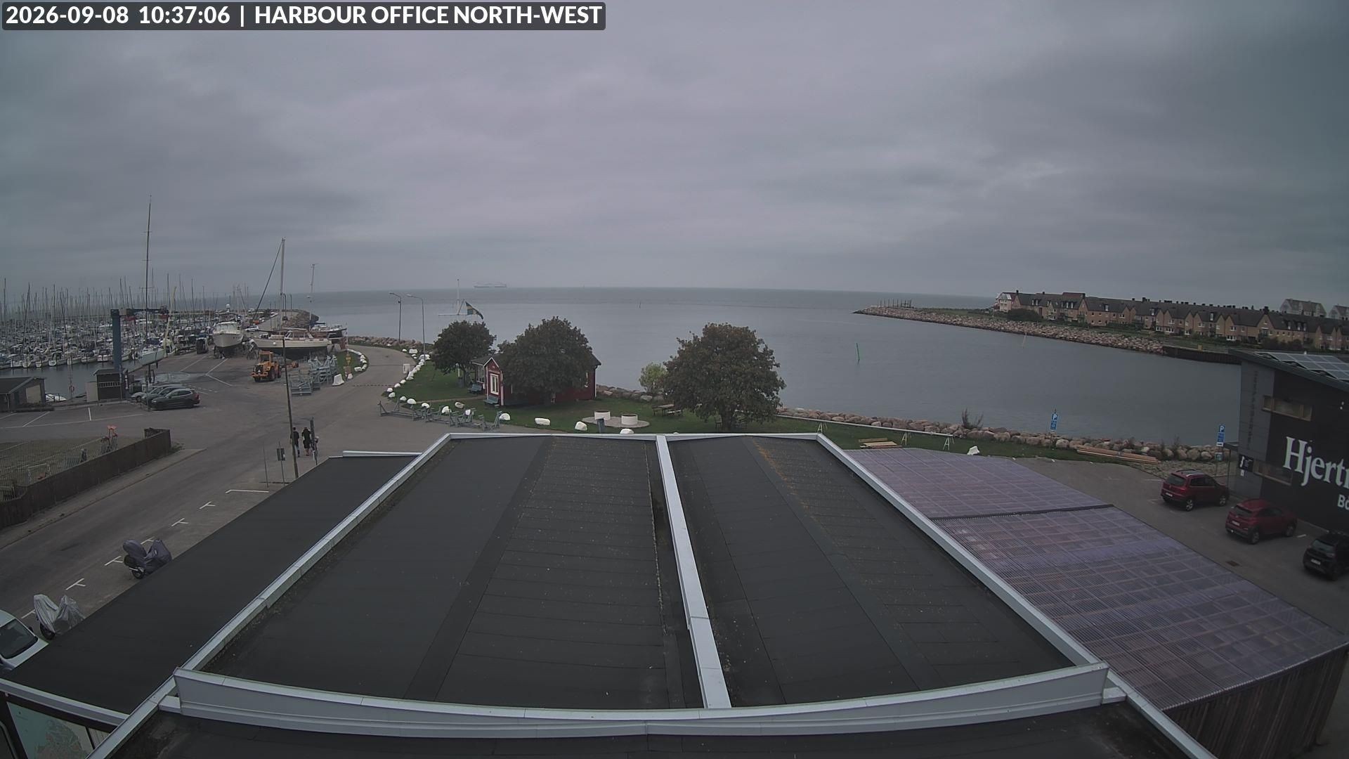 Archived image Webcam Harbor Malmö Limhamns